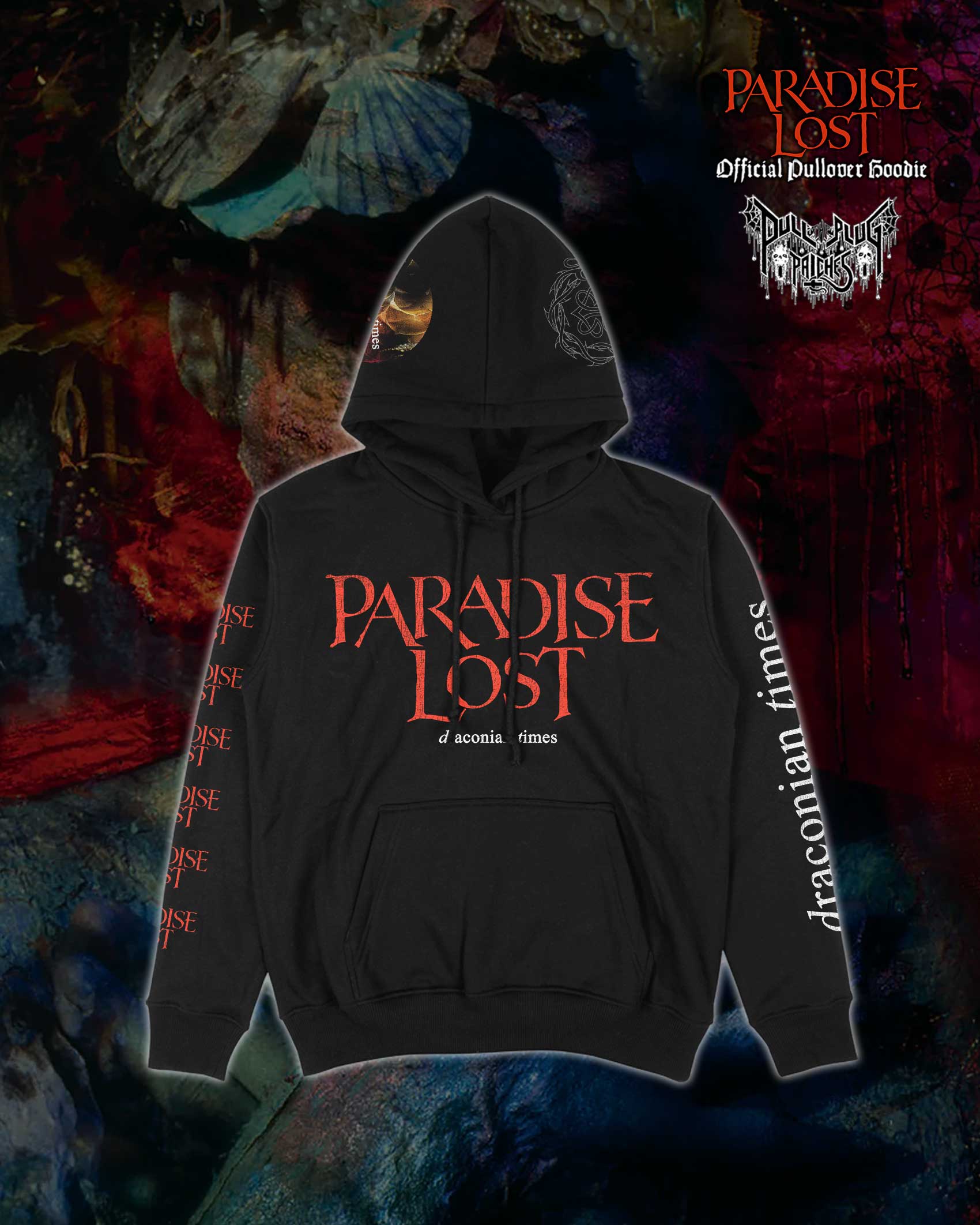 Paradise Lost - Draconian Times - Deluxe Pullover Hoodie - Image 2