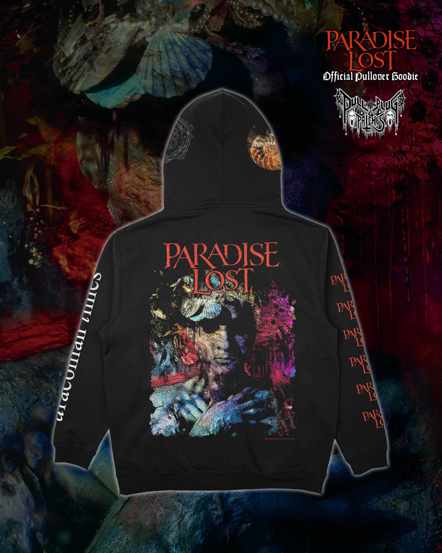 Paradise Lost - Draconian Times - Deluxe Pullover Hoodie - Image 4