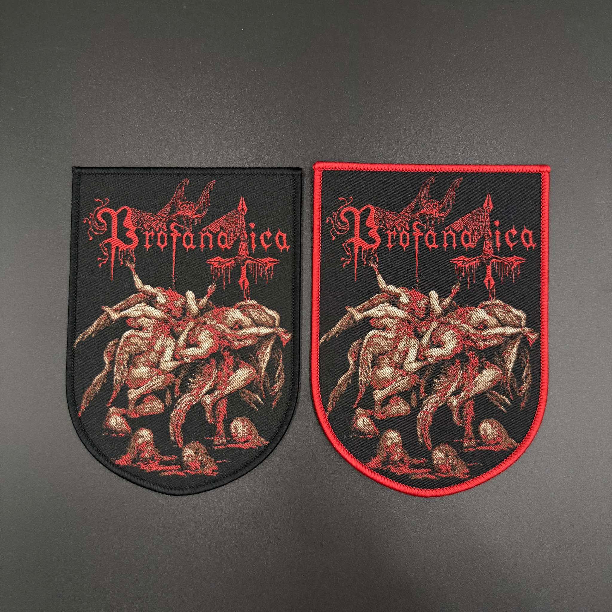 Profanatica - Wreathed in Dead Angels - Patch - Image 2