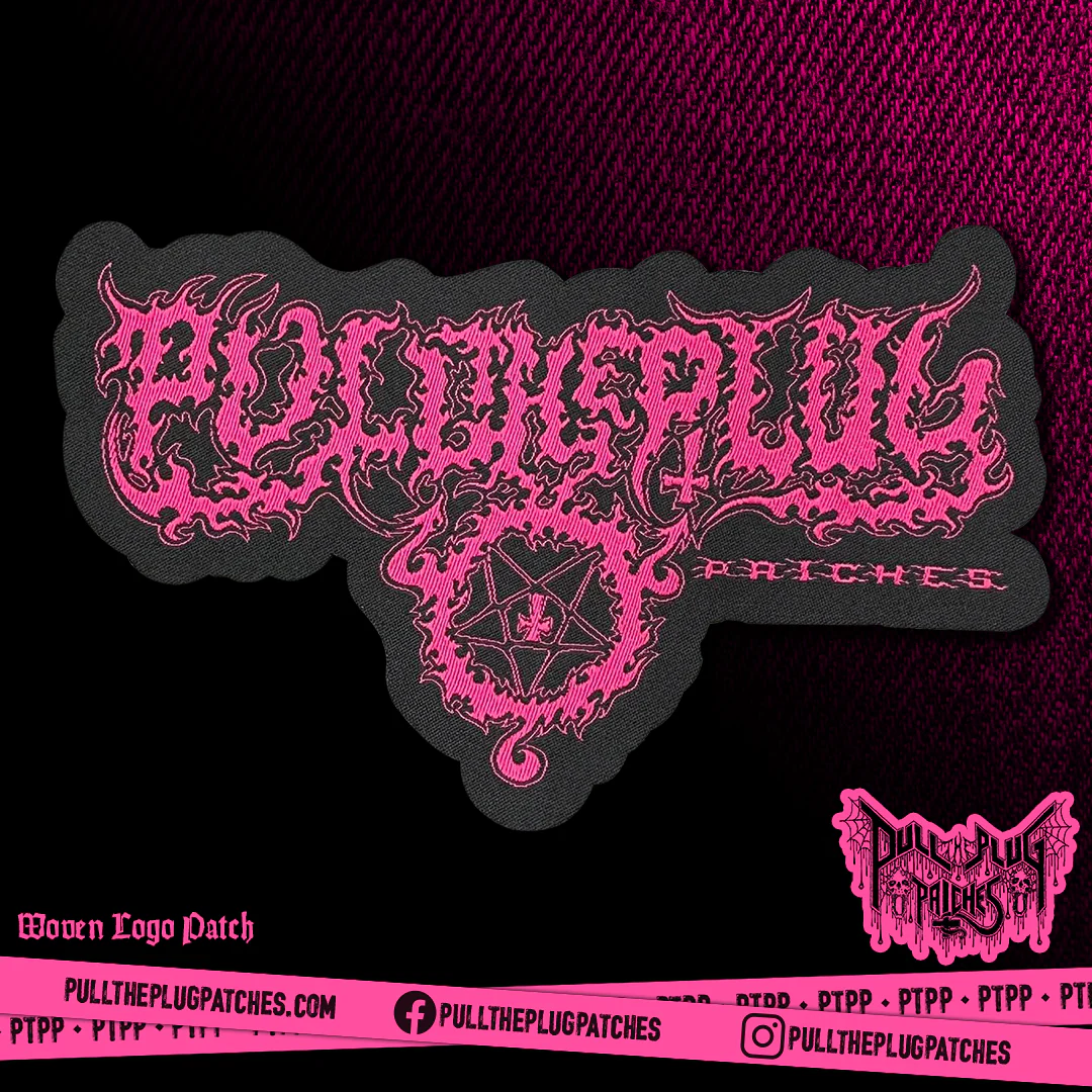 Pull The Plug Patches - Hypocrisy Logo Tribute