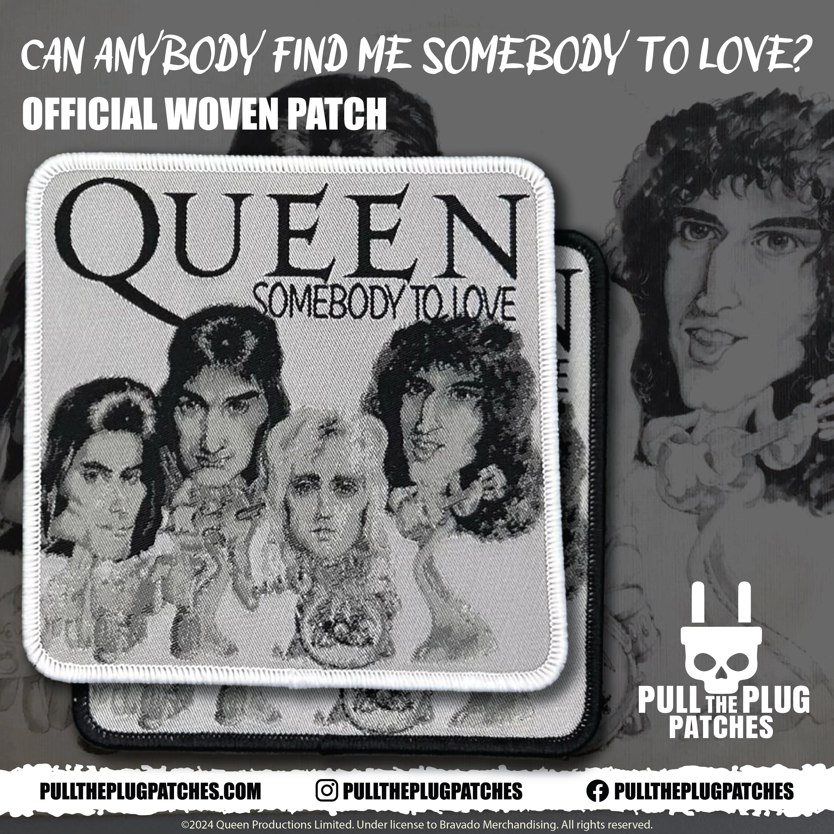 Queen - Somebody To Love - Patch