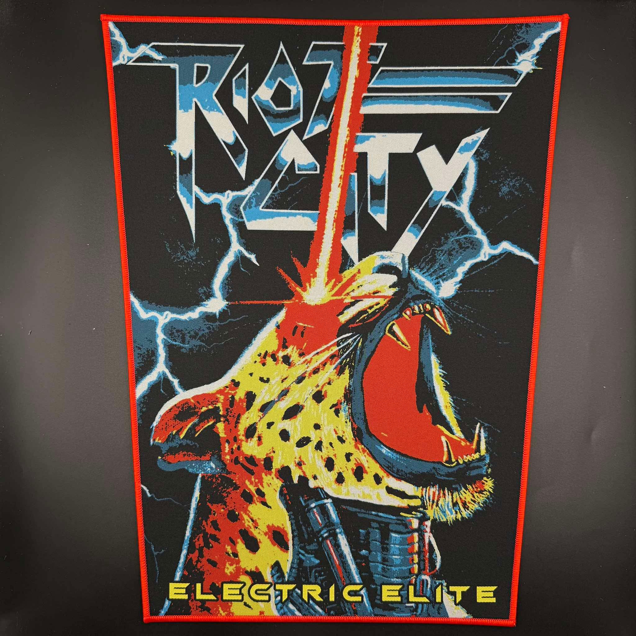 Riot City - Electric Elite - Backpatch - Image 2