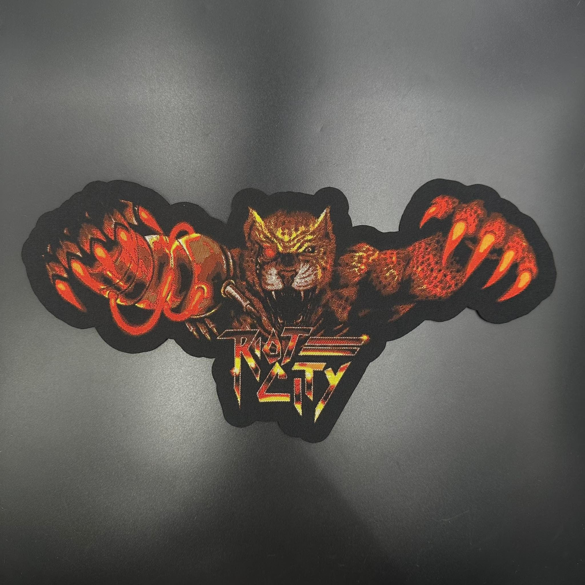 Riot City - Eye of the Jaguar - Oversize Patch - Image 2