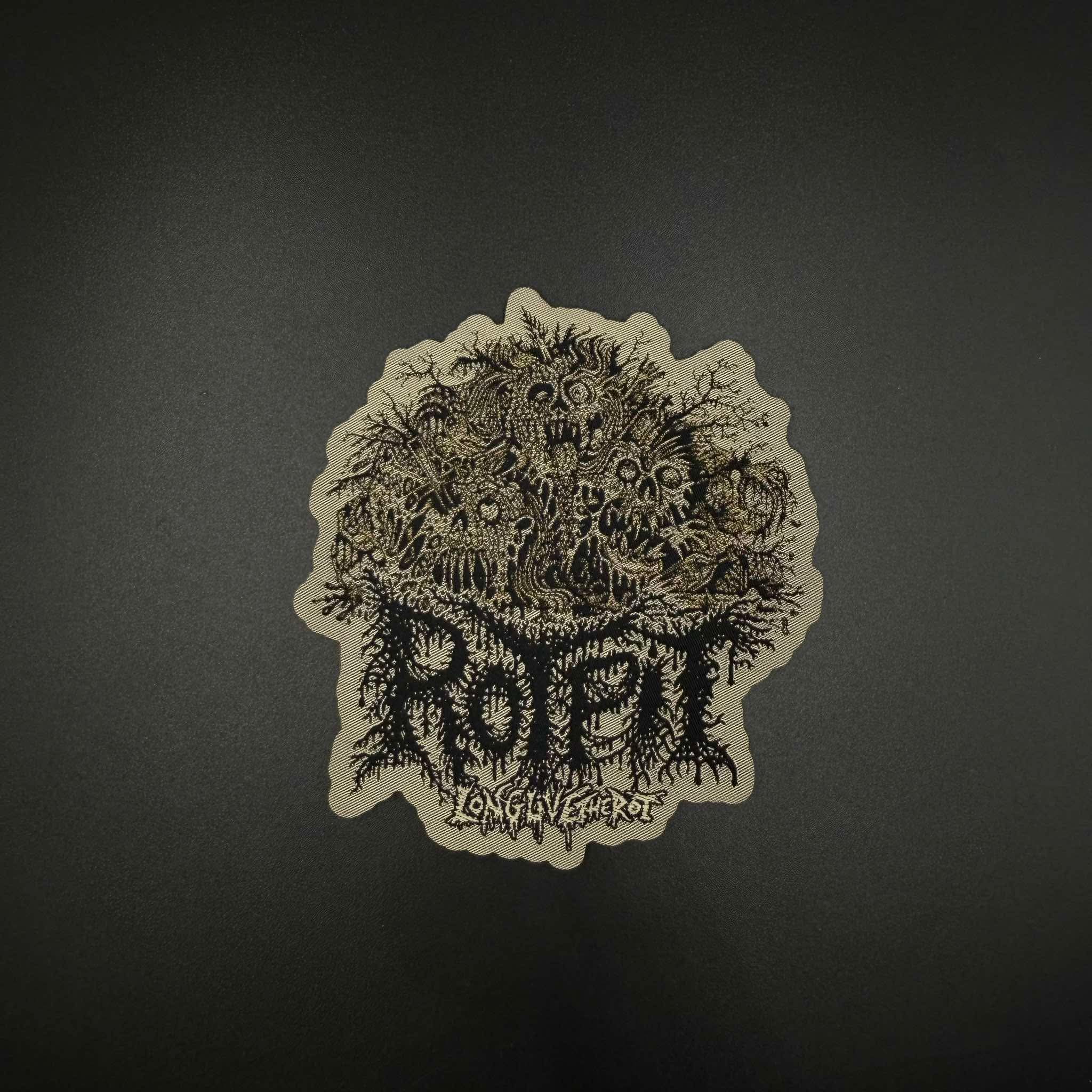 Rotpit - Long Live the Rot - Laser Cut Patch - Image 2