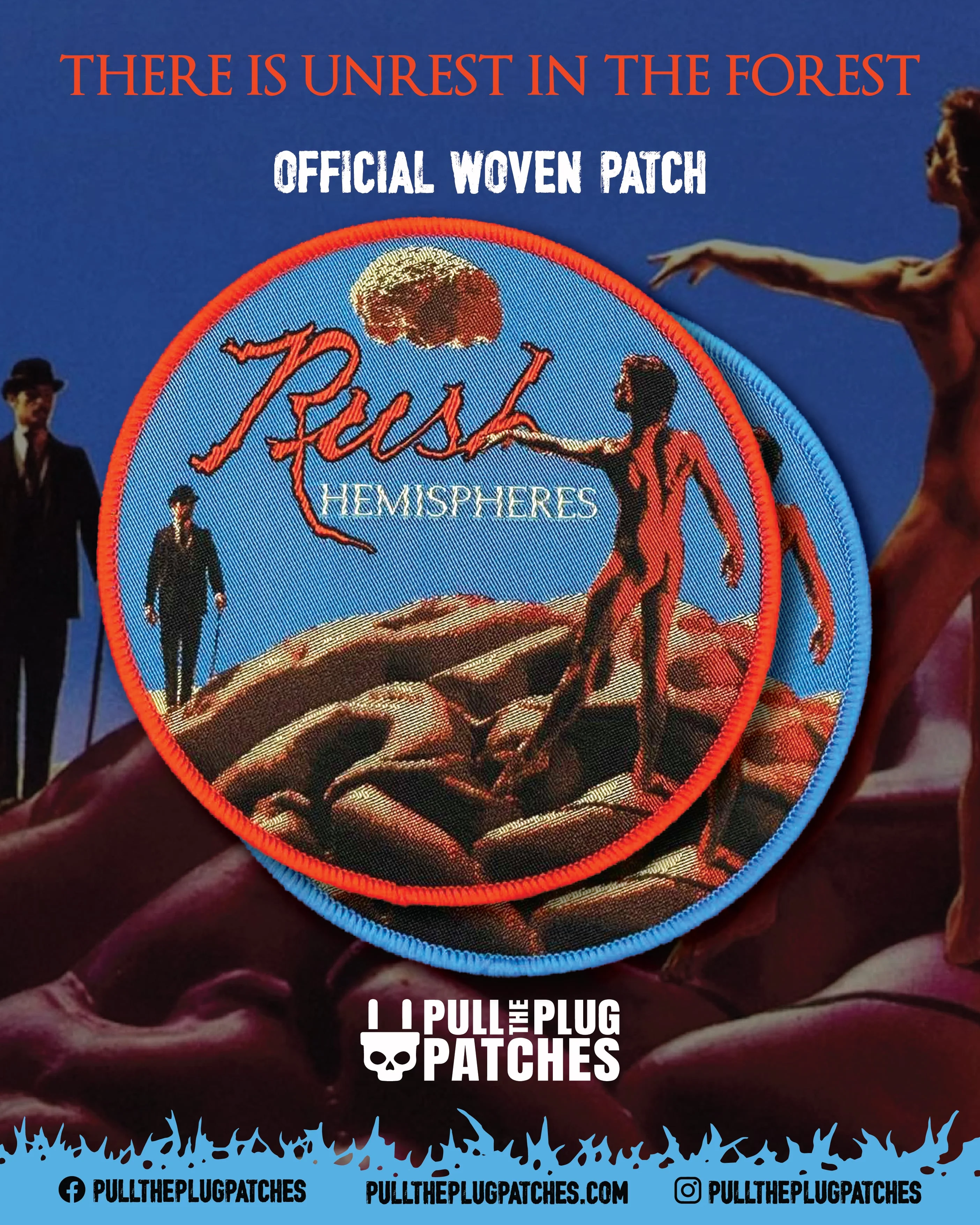 Rush - Hemispheres - Patch