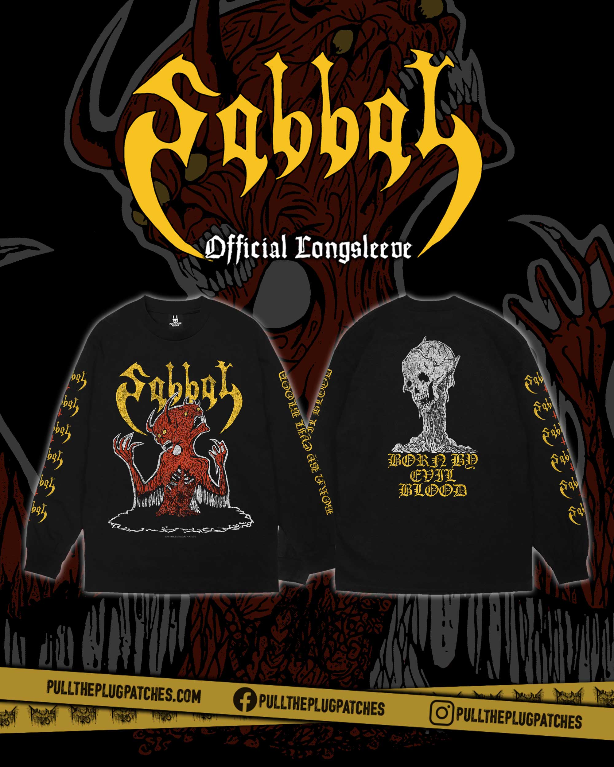 Sabbat - Born By Evil Blood - Longsleeve Shirt