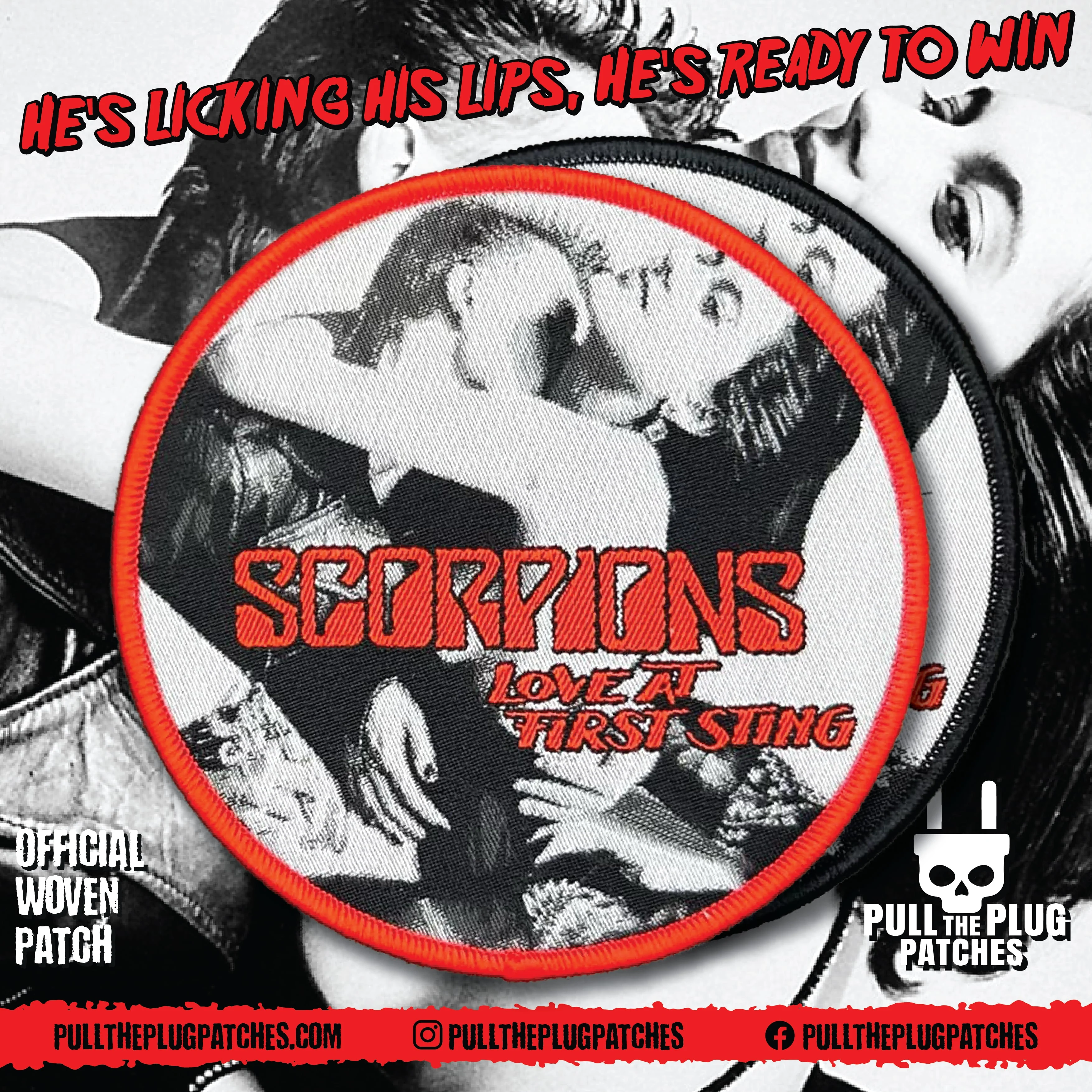 Scorpions - Love At First Sting - Patch