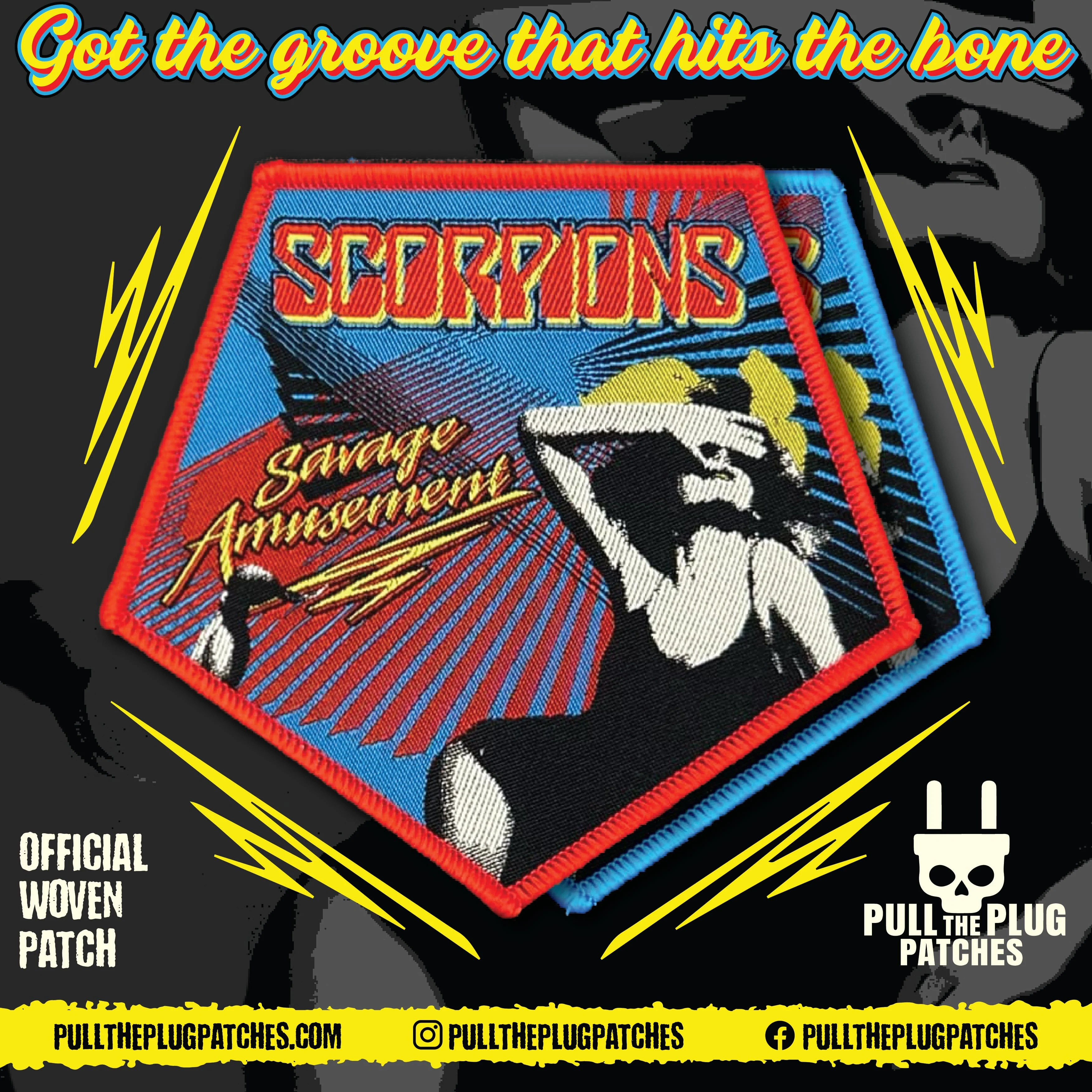 Scorpions - Love on the Run - Patch