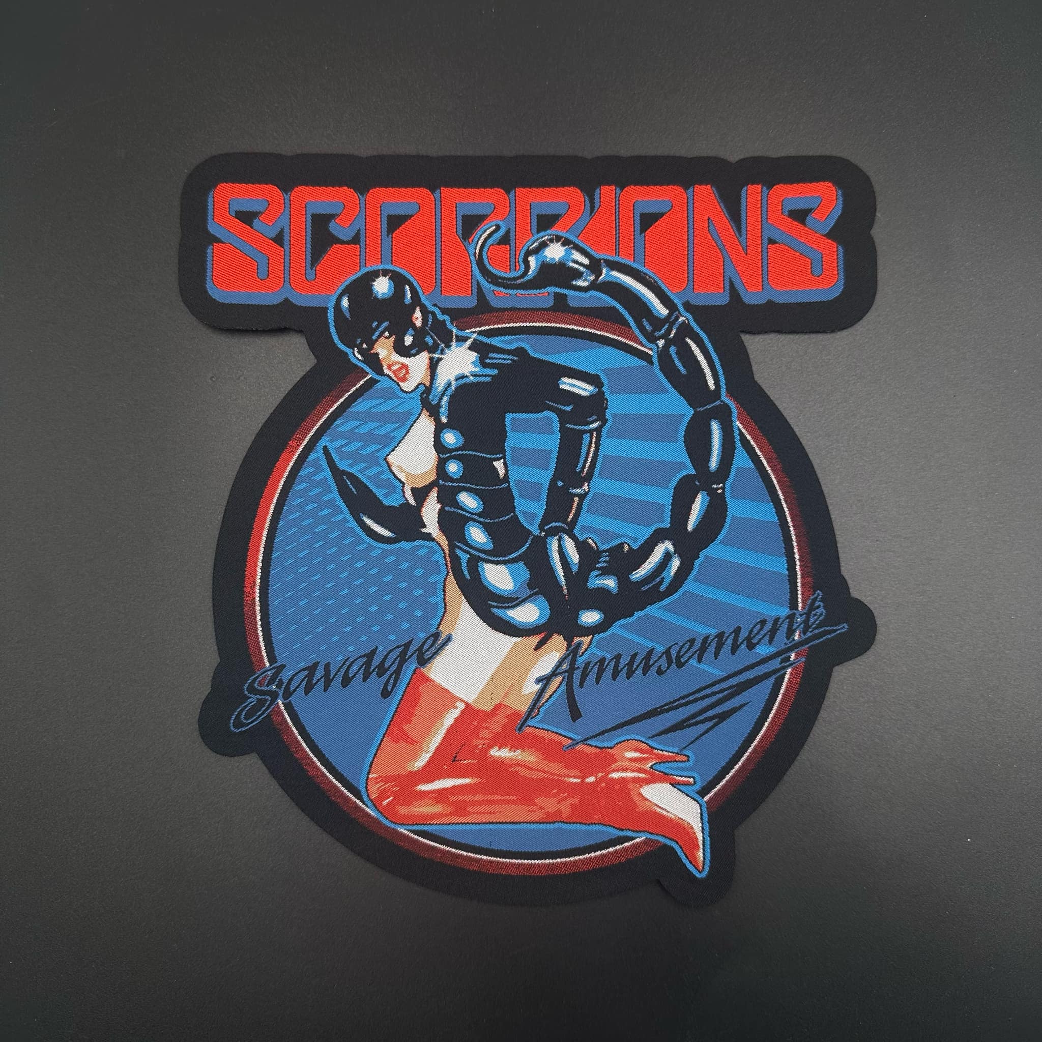 Scorpions - Savage Amusement - Oversize Patch - Image 2