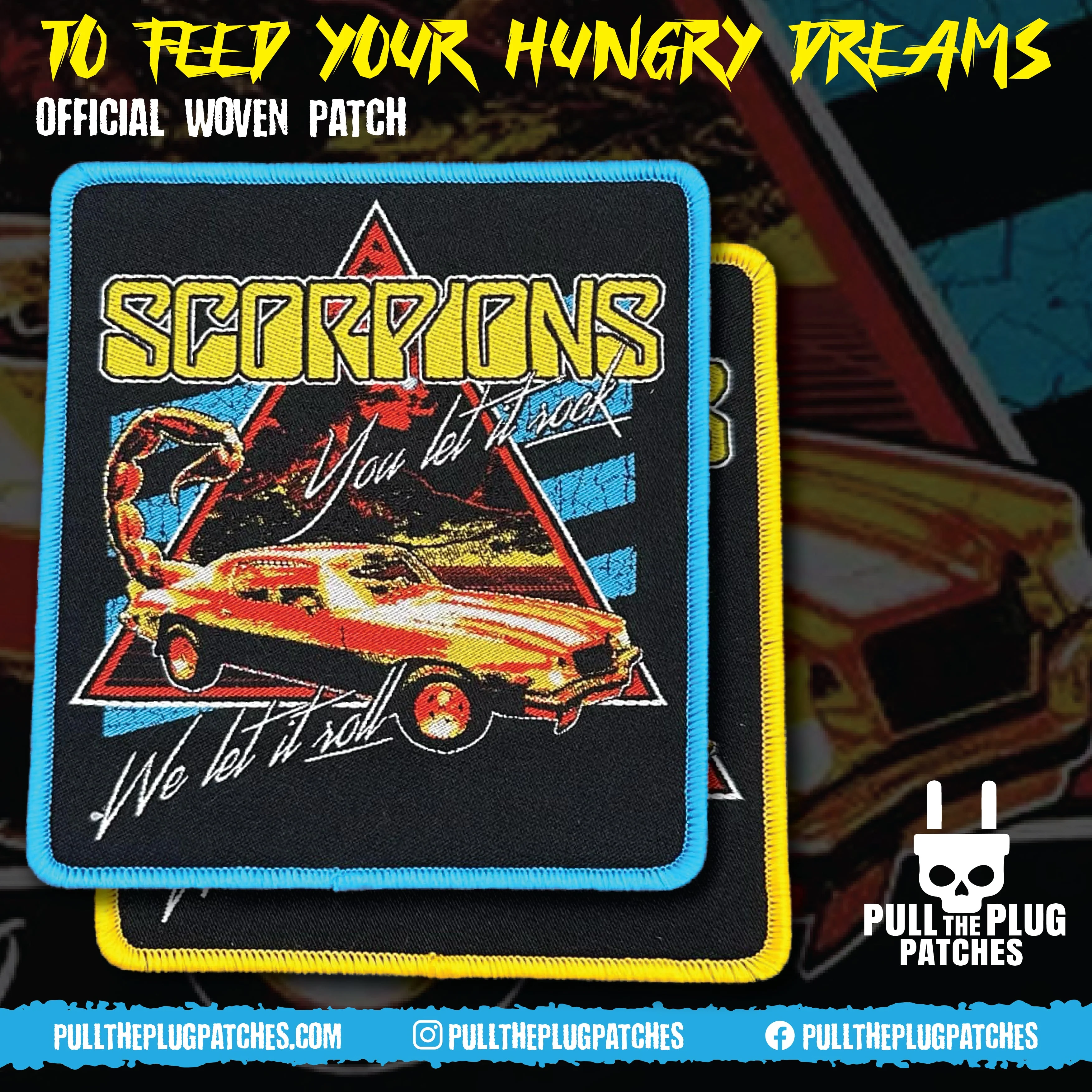 Scorpions - We Let It Rock... You Let It Roll - Patch