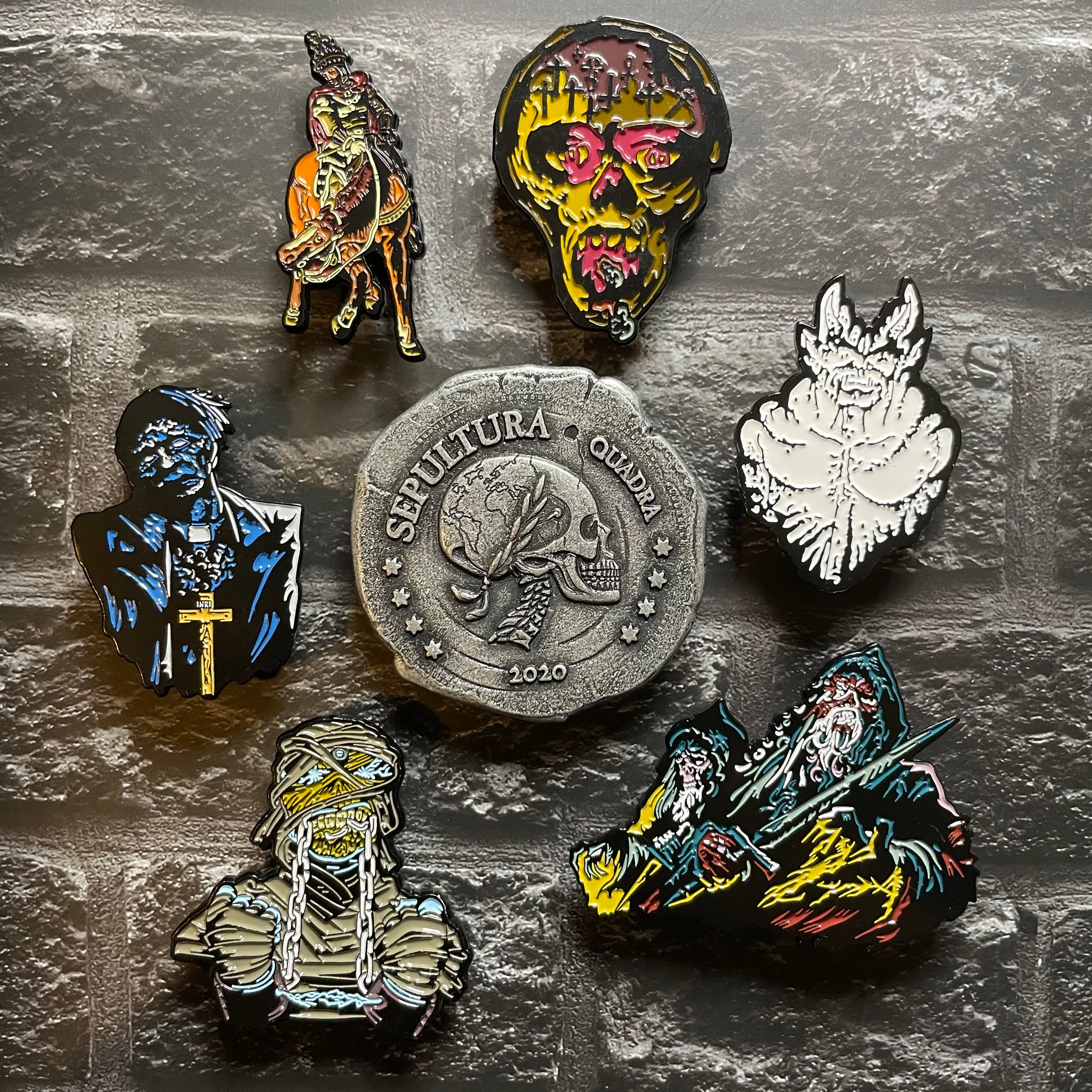 Sepultura - Quadra - Metal Pin - Image 3