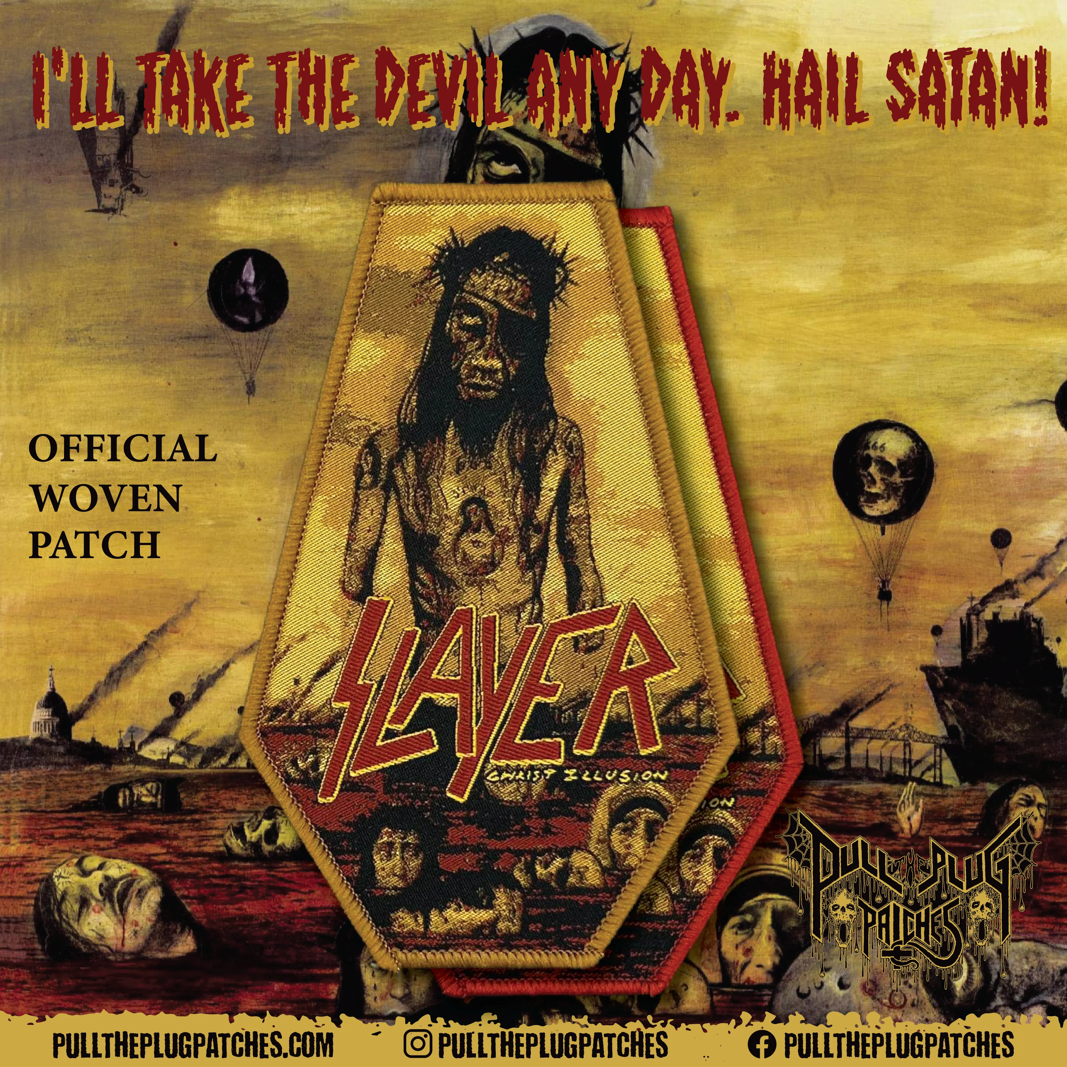 Slayer - Christ Illusion - Patch