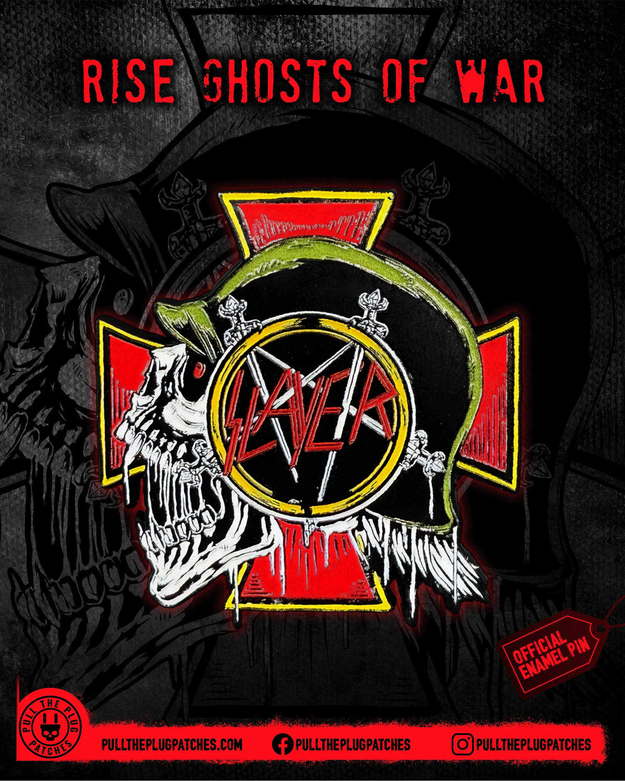 Slayer - Ghosts Of War - Pin