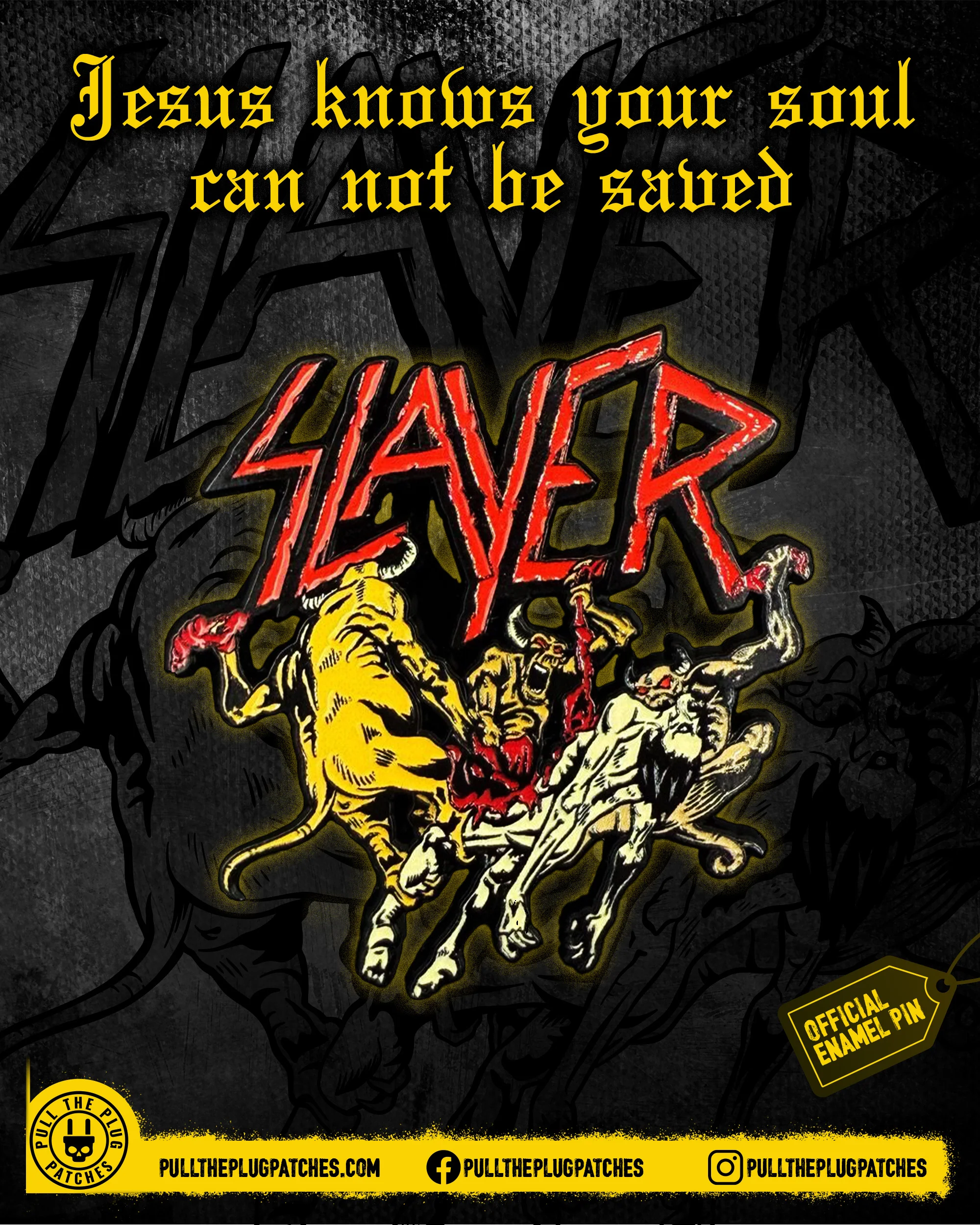 Slayer - Hell Awaits - Pin
