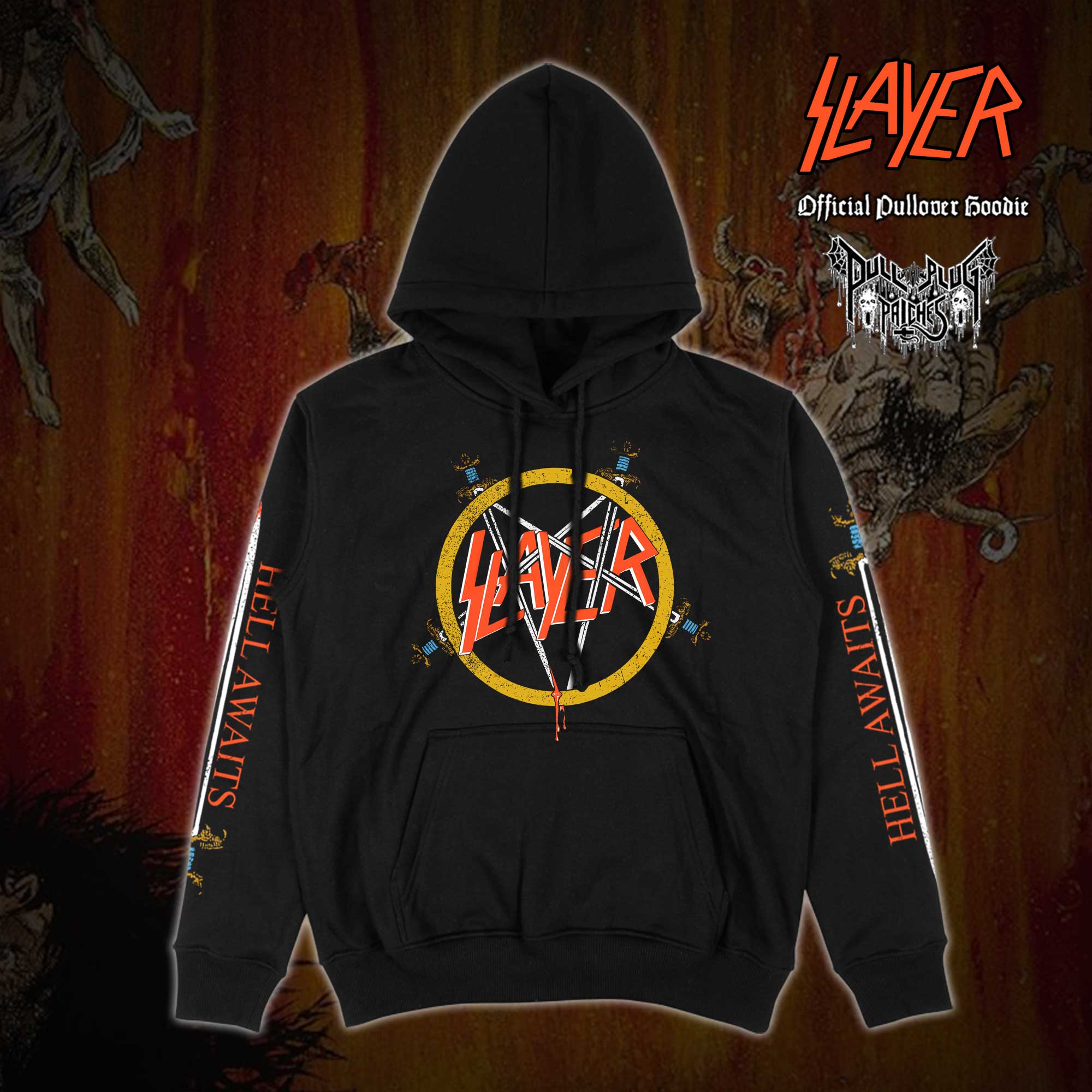 Slayer - Hell Awaits - Pullover Hoodie - Image 2