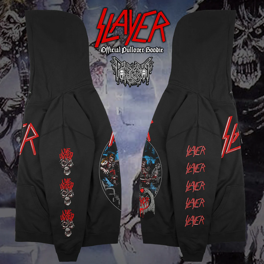 Slayer - Live Undead - Pullover Hoodie - Image 3