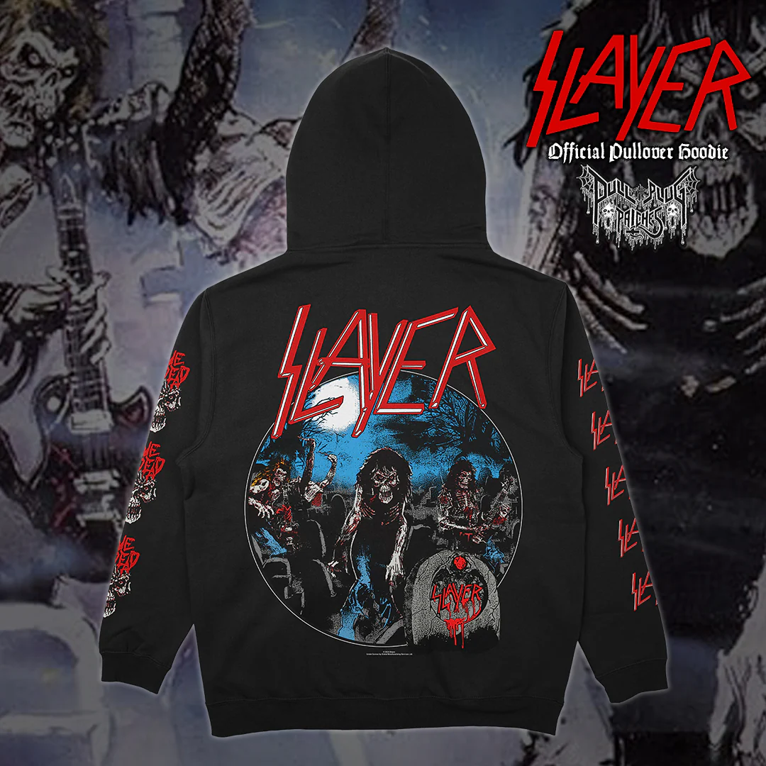 Slayer - Live Undead - Pullover Hoodie - Image 4