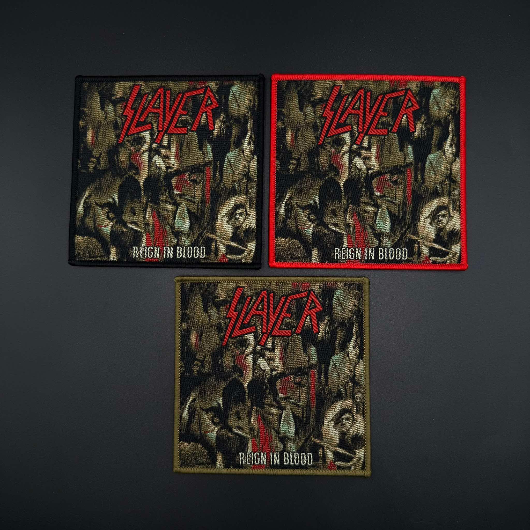Slayer - Reign In Blood -  Square Patch - Image 2