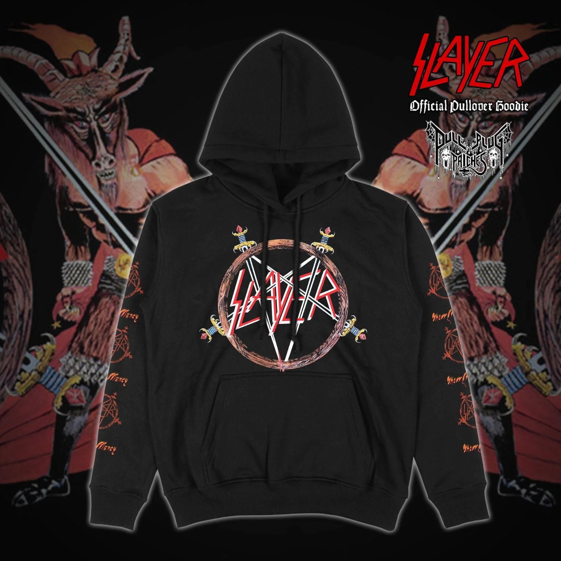 Slayer - Show No Mercy - Pullover Hoodie - Image 2