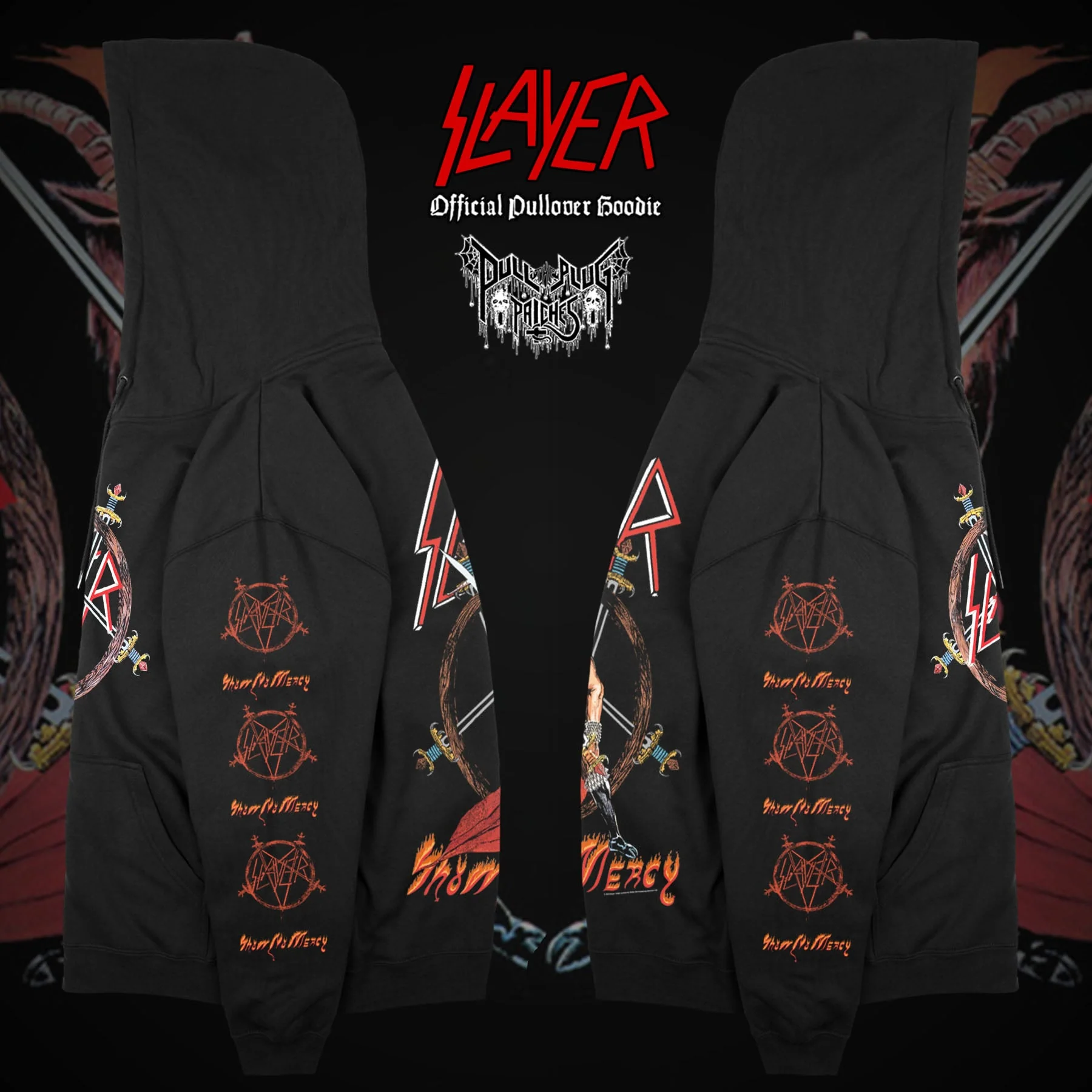 Slayer - Show No Mercy - Pullover Hoodie - Image 3