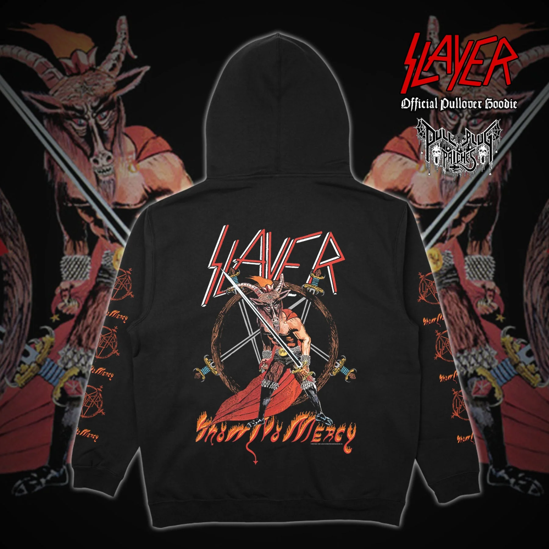 Slayer - Show No Mercy - Pullover Hoodie - Image 4