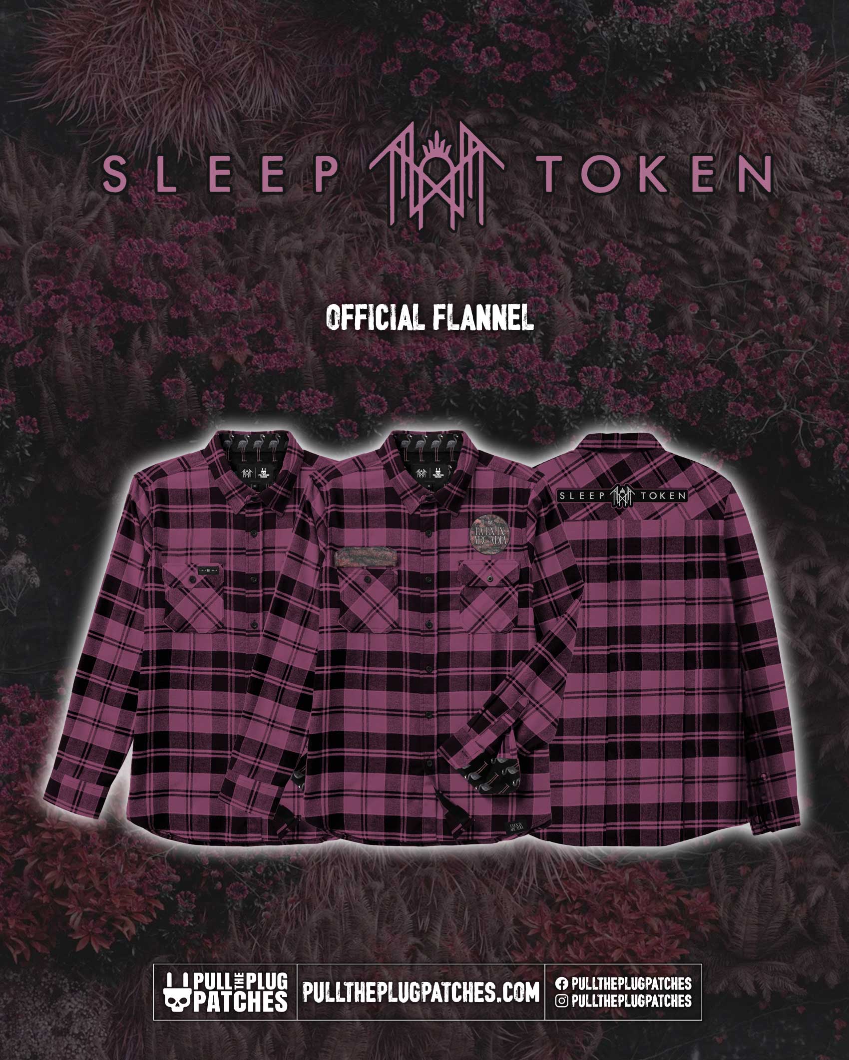 Sleep Token - Even In Arcadia - Flannel Shirt