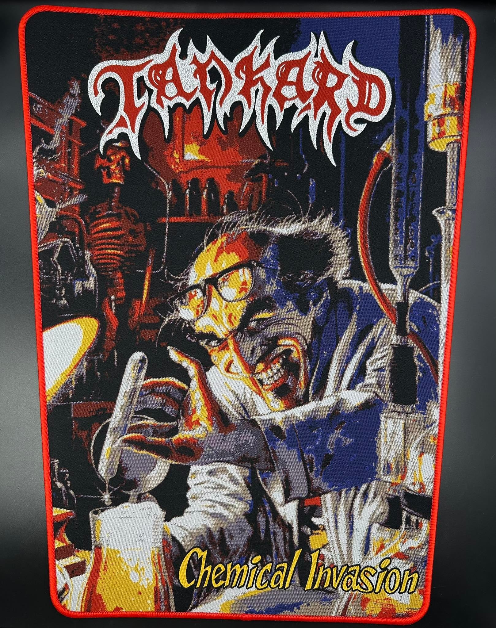Tankard - Chemical Invasion - Backpatch - Image 3