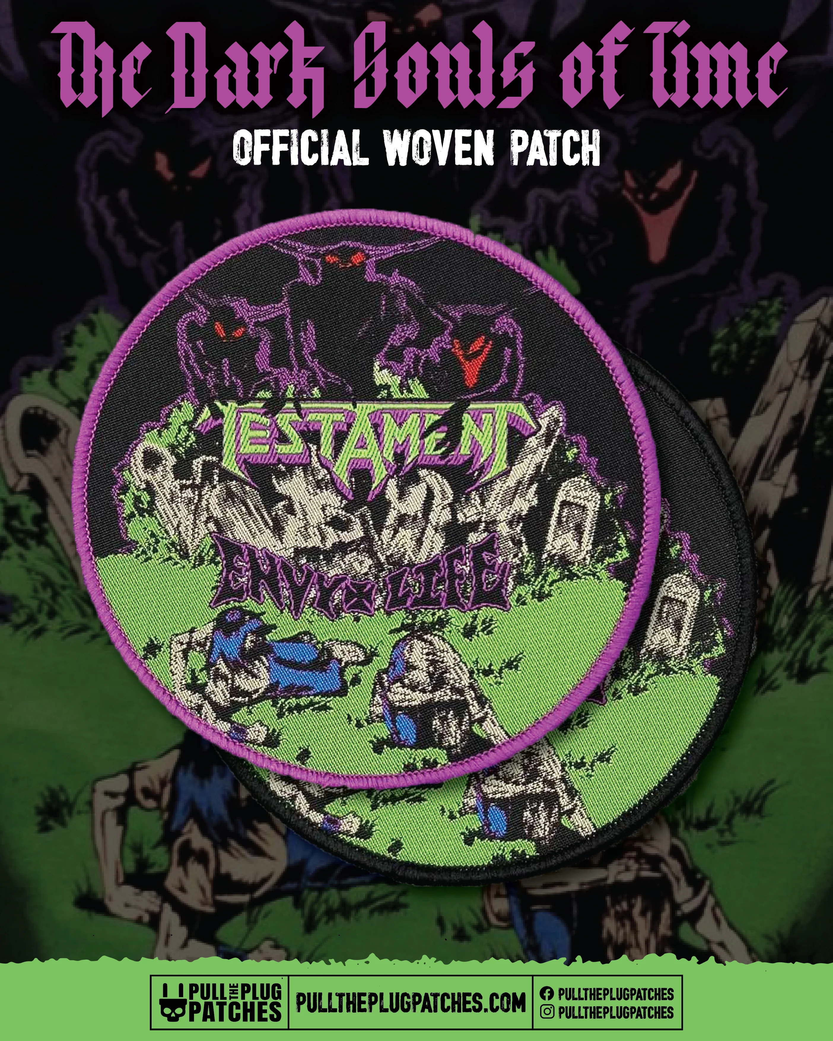 Testament - Envy Life - Patch