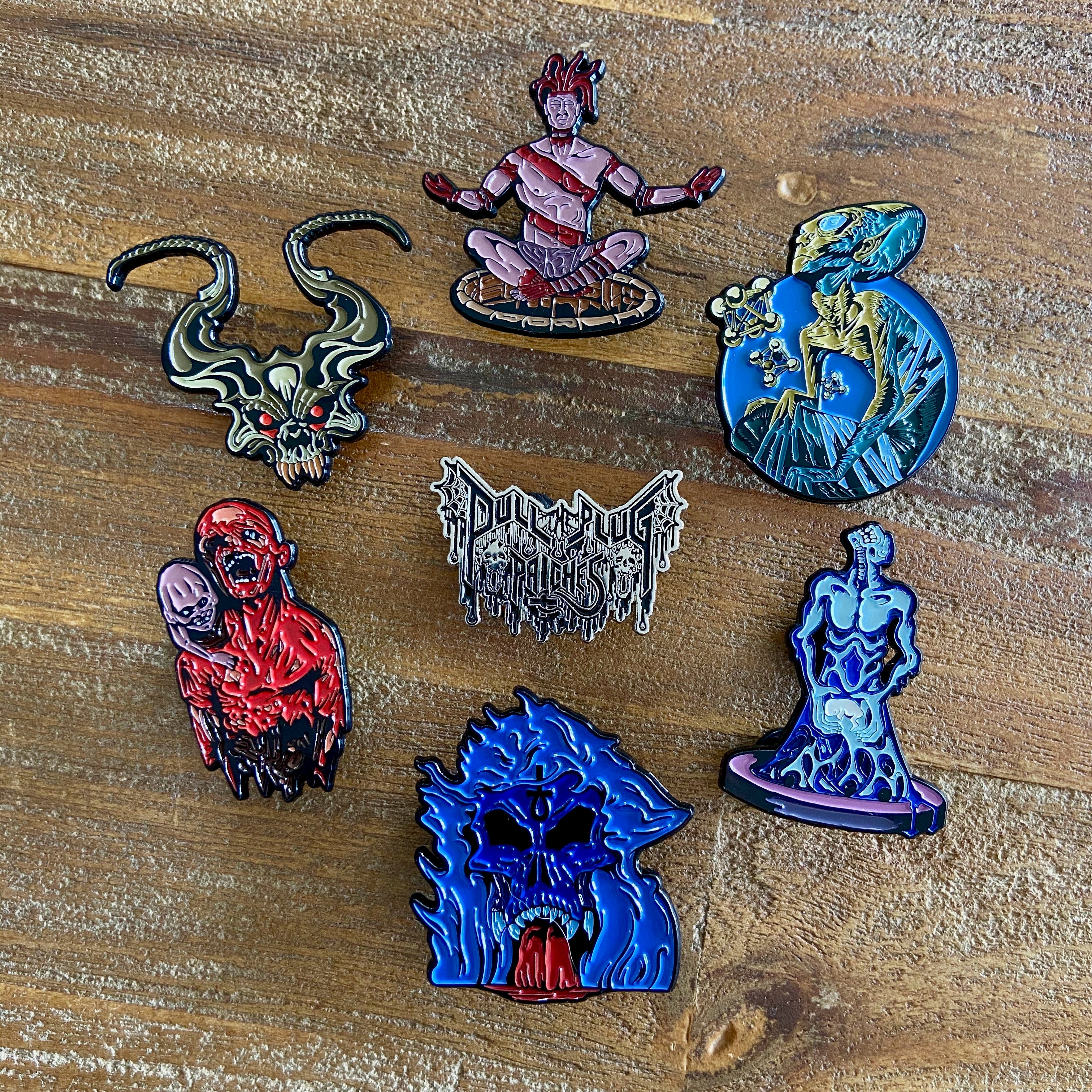 Thanatos - Emerging from the Netherworlds - Enamel Pin - Image 2