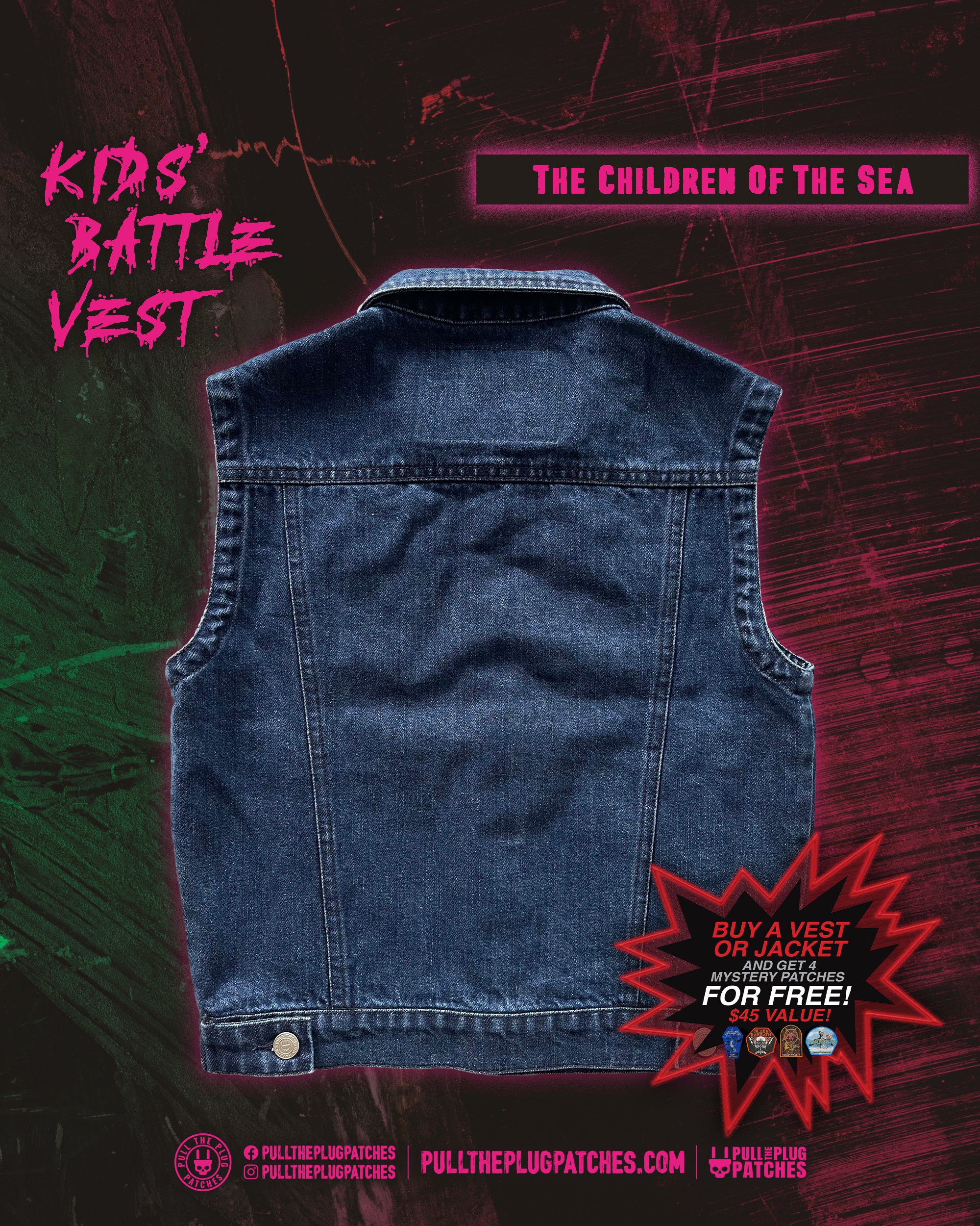 The Children Of The Sea - Kids Vest - Image 2