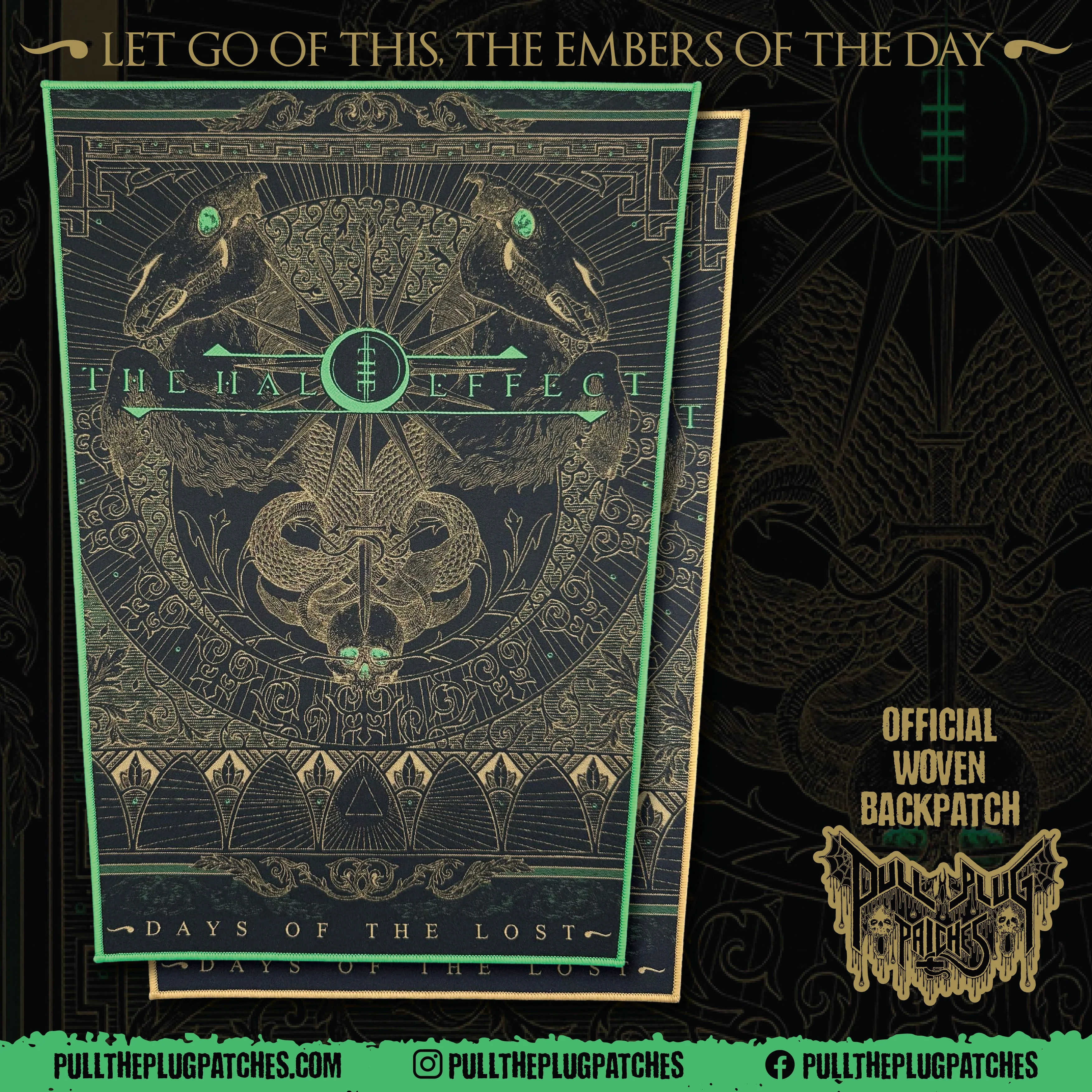 The Halo Effect - Days Of The Lost - Backpatch