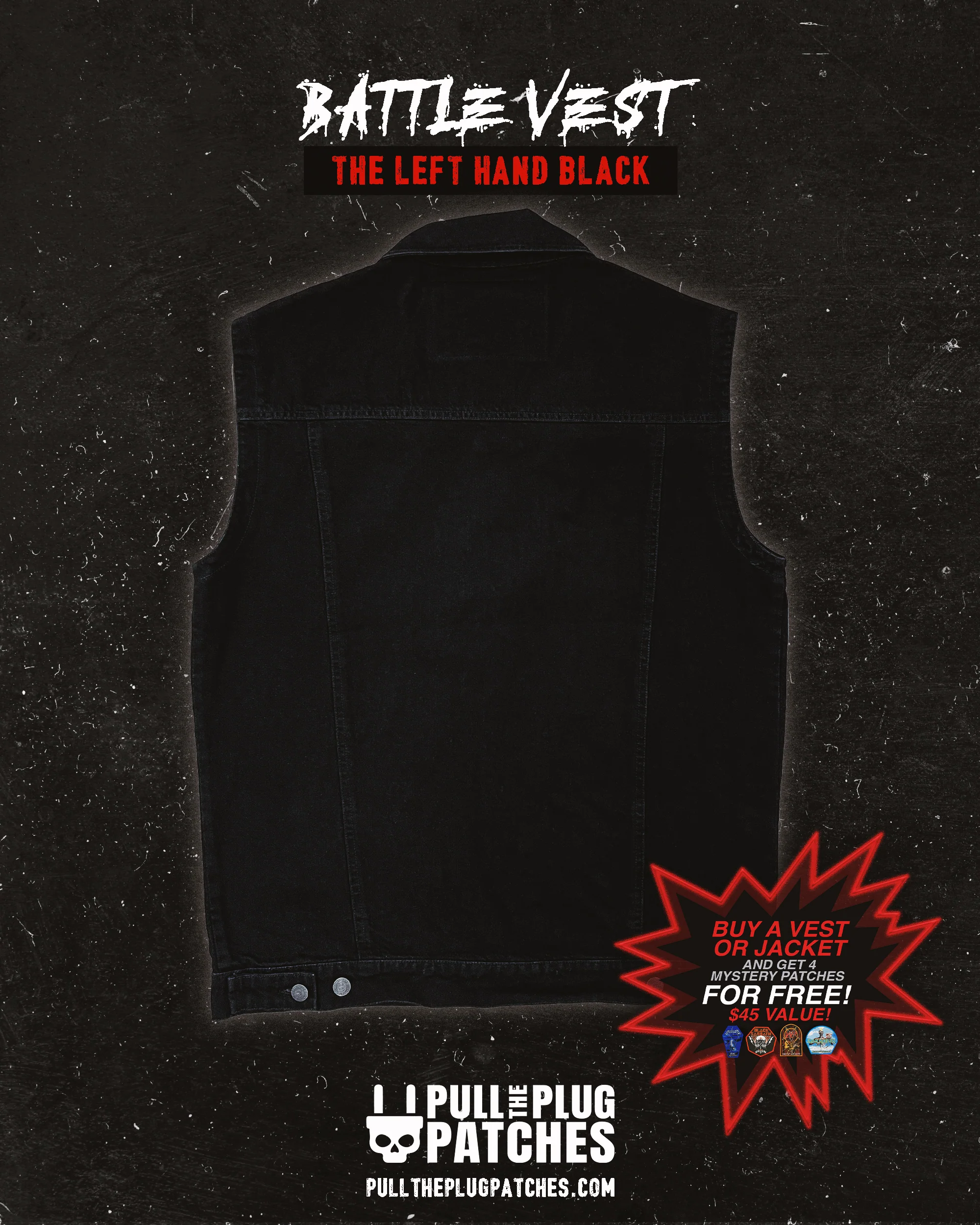 The Left Hand Black - Vest - Image 2