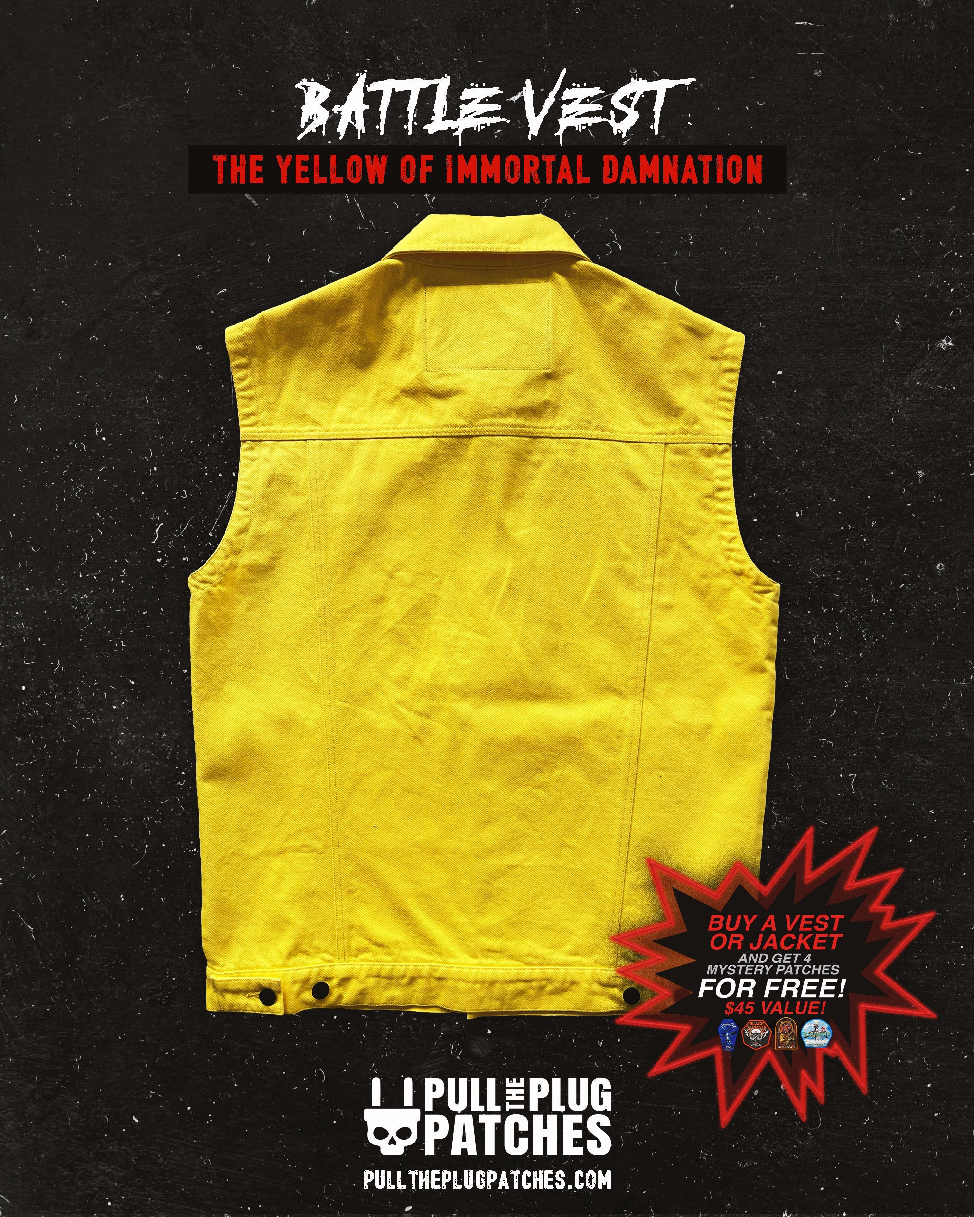The Yellow Of Immortal Damnation - Vest - Image 2