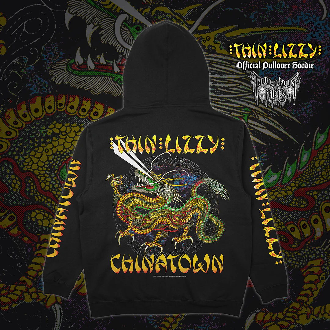Thin Lizzy - Chinatown - Pullover Hoodie - Image 4