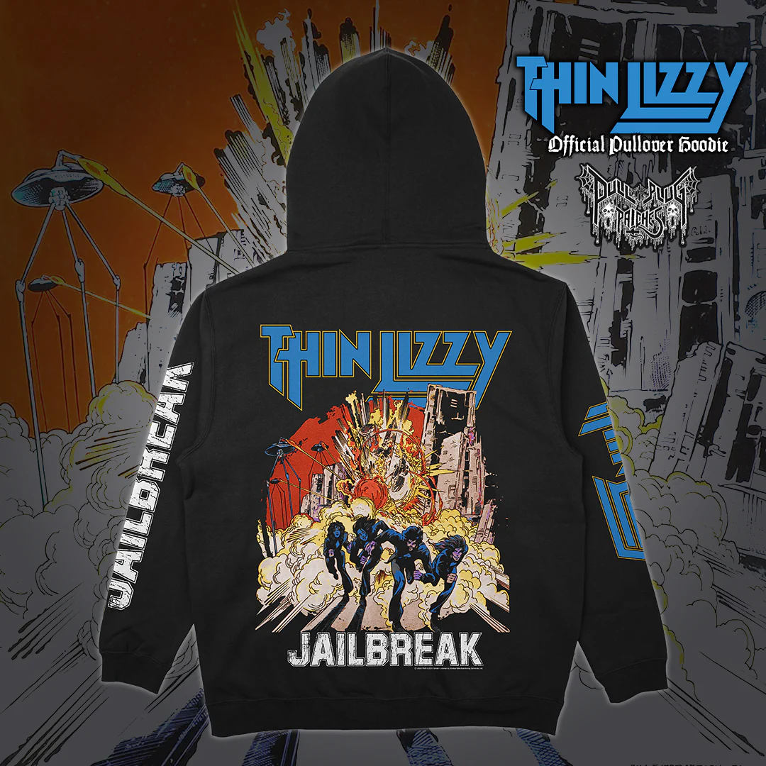 Thin Lizzy - Jailbreak - Pullover Hoodie - Image 4