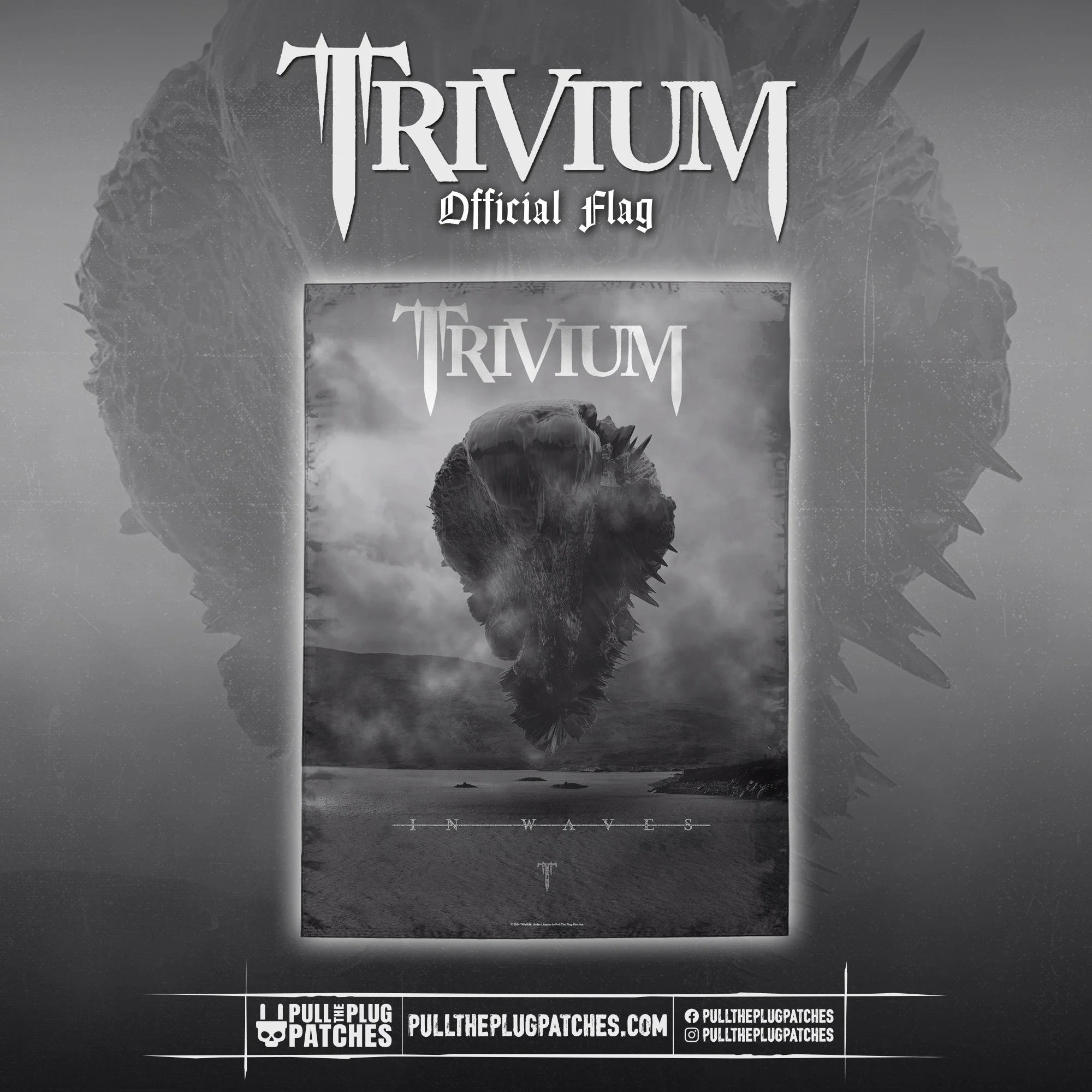 Trivium - In Waves - Flag