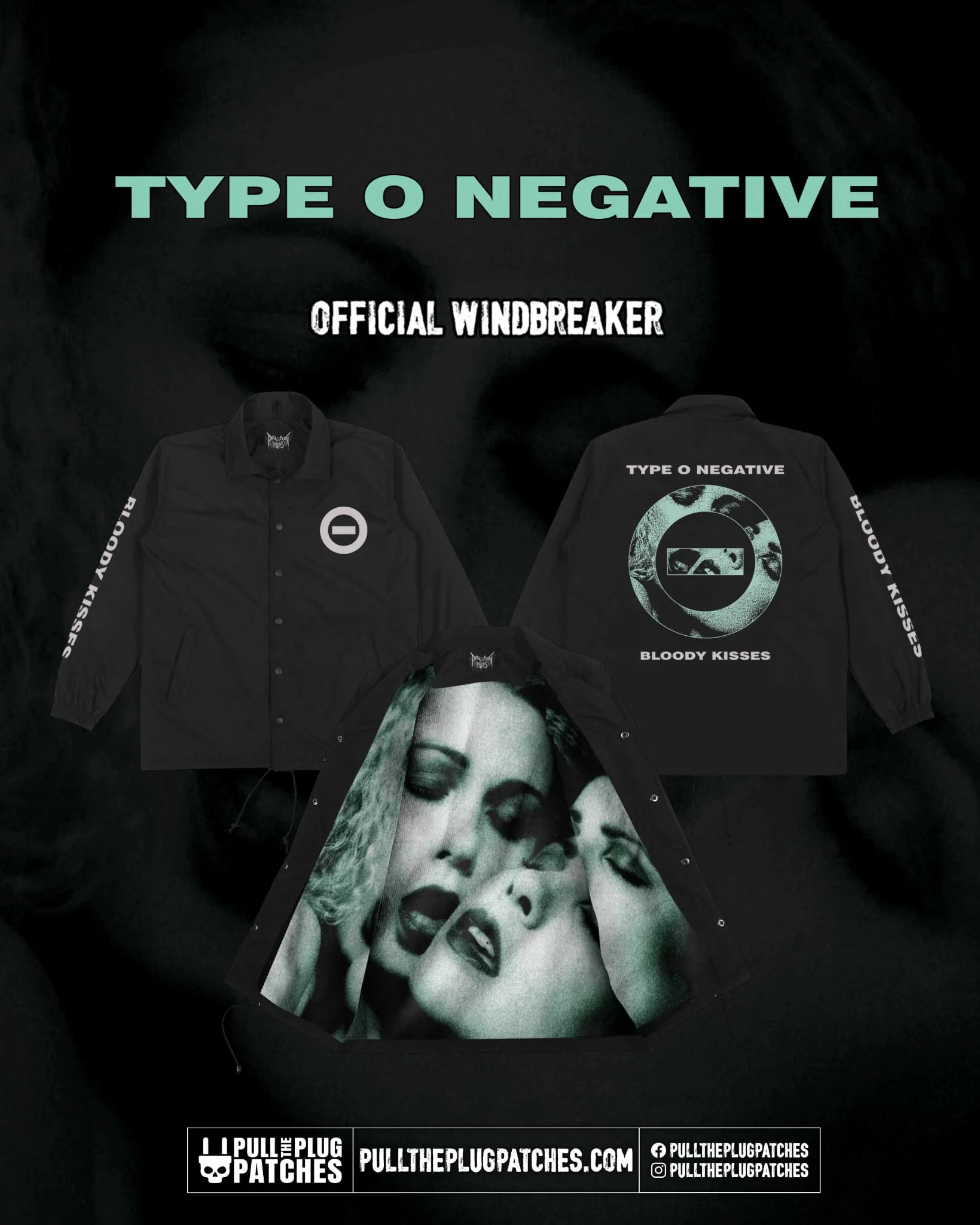 Type O Negative - Bloody Kisses - Windbreaker