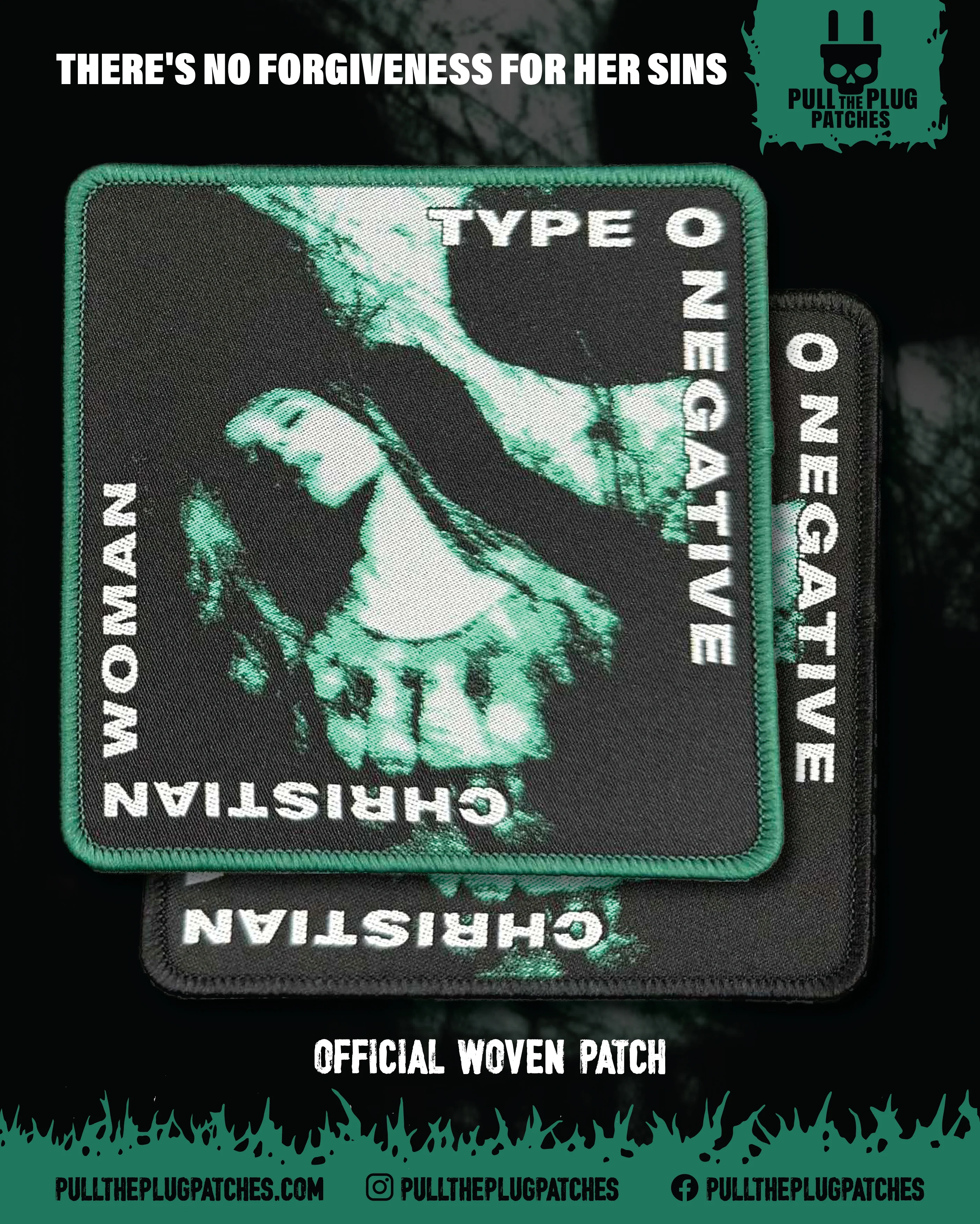 Type O Negative - Christian Woman - Patch