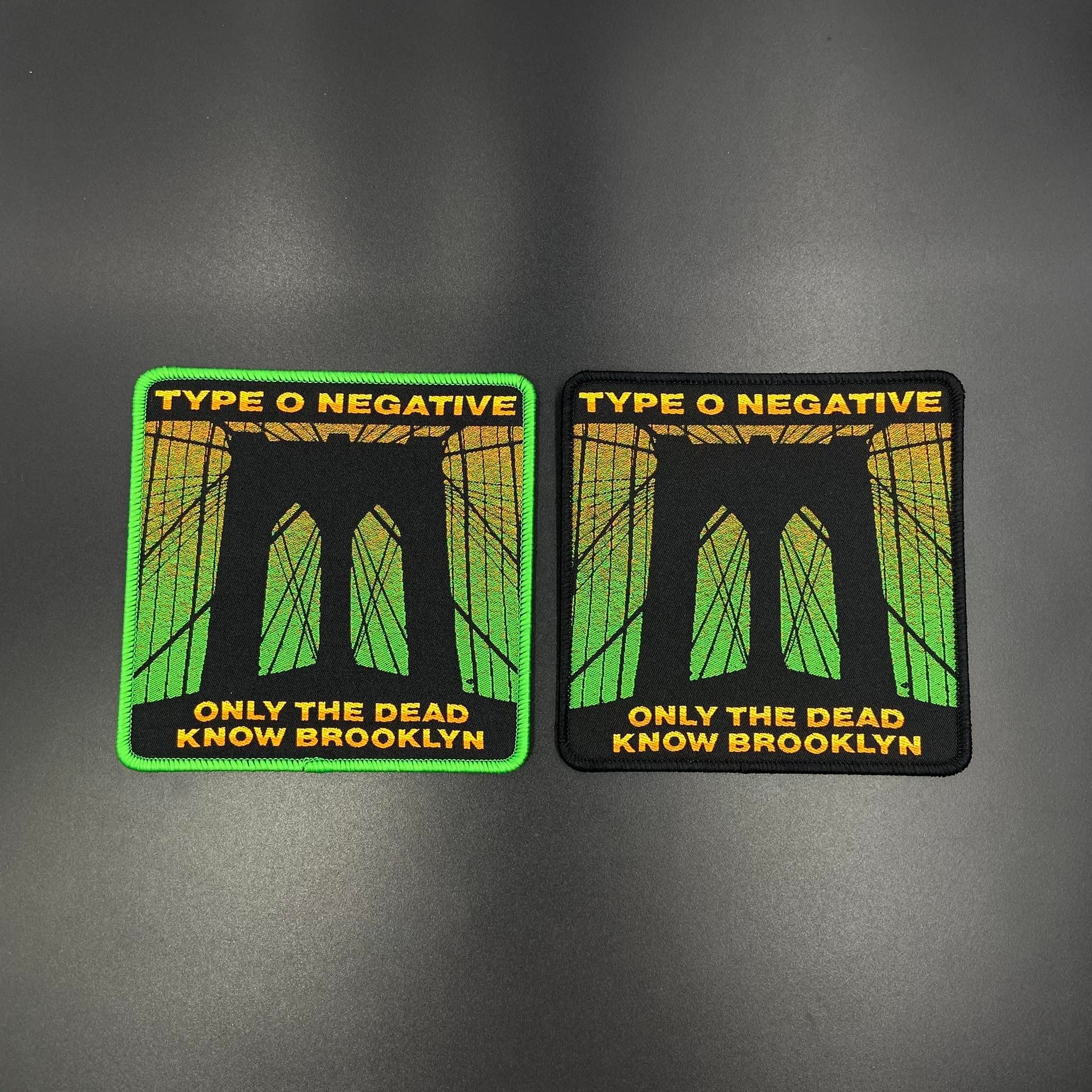 Type O Negative - Only The Dead Know Brooklyn - Patch - Image 2