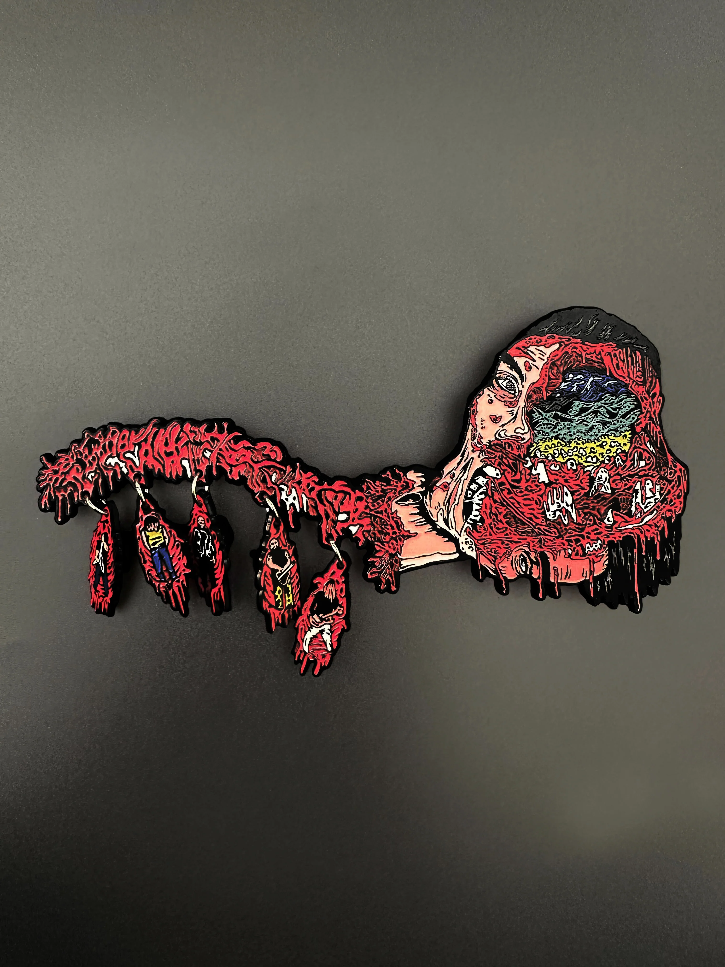 Undeath - More Insane - Tin Box Pin Set - Image 4