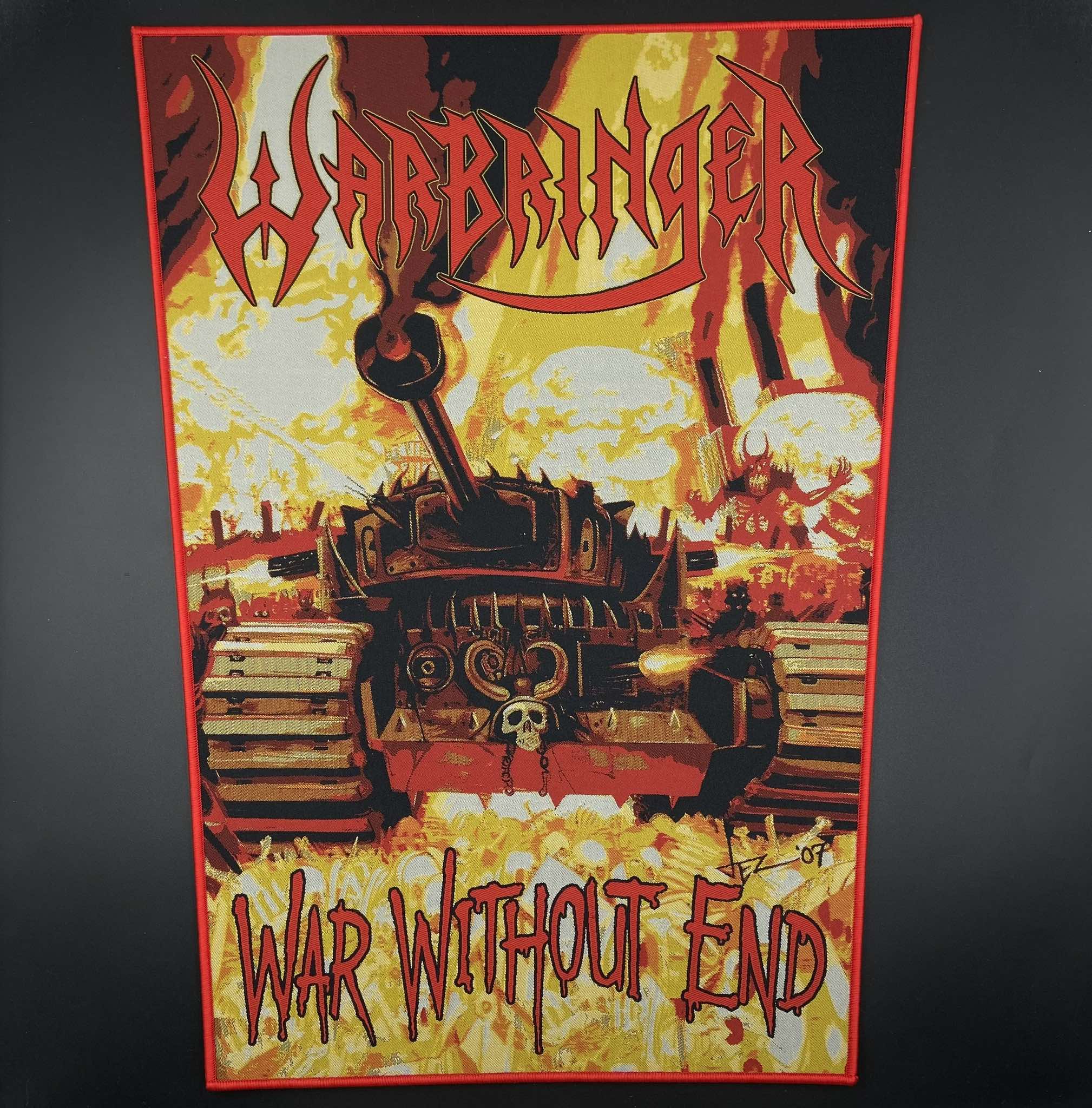 Warbringer - War Without End - Backpatch - Image 3